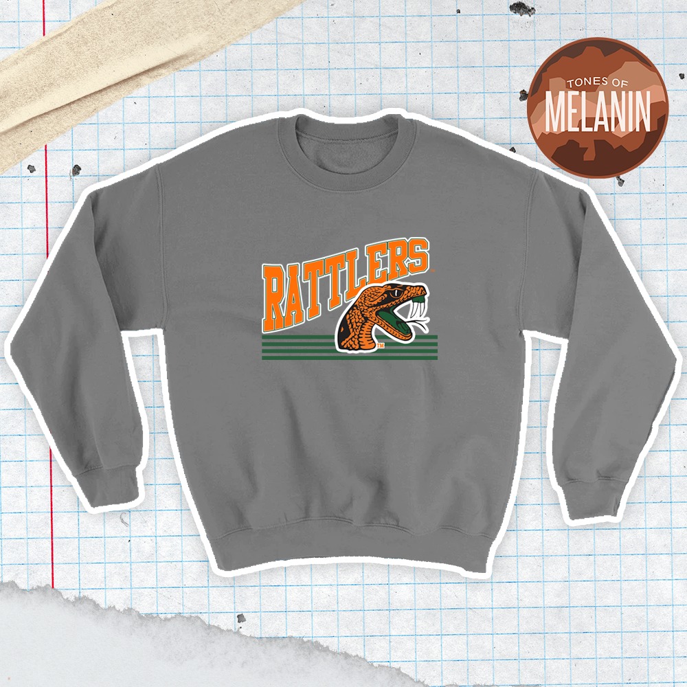 GREY CLASSIC FAMU CREWNECK