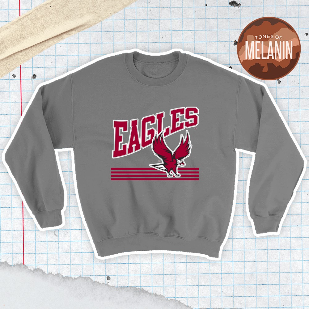 GREY CLASSIC NCCU CREWNECK