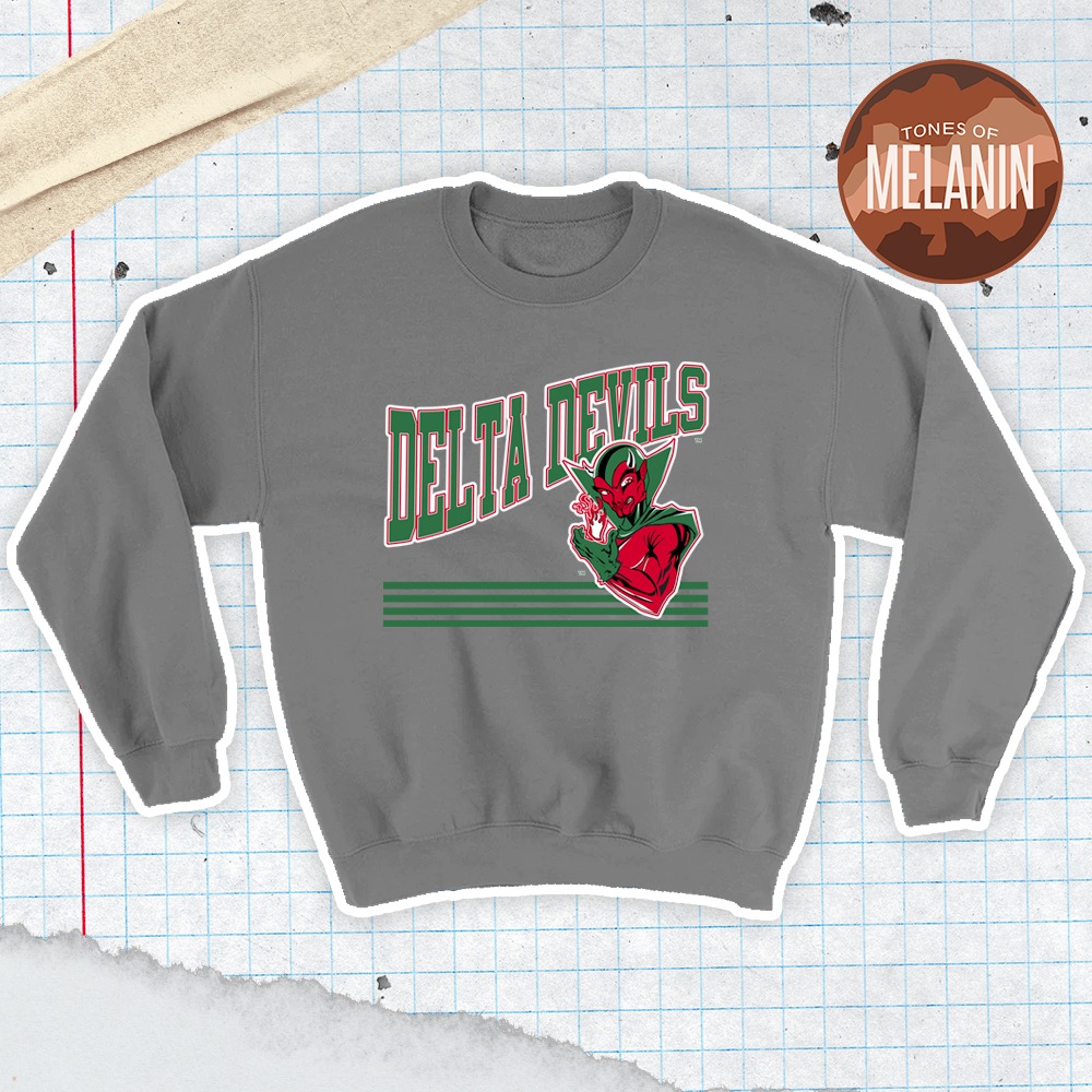 GREY MVSU CLASSIC CREWNECK