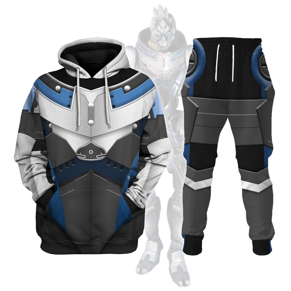 Garrus Vakarian Costume Track suit