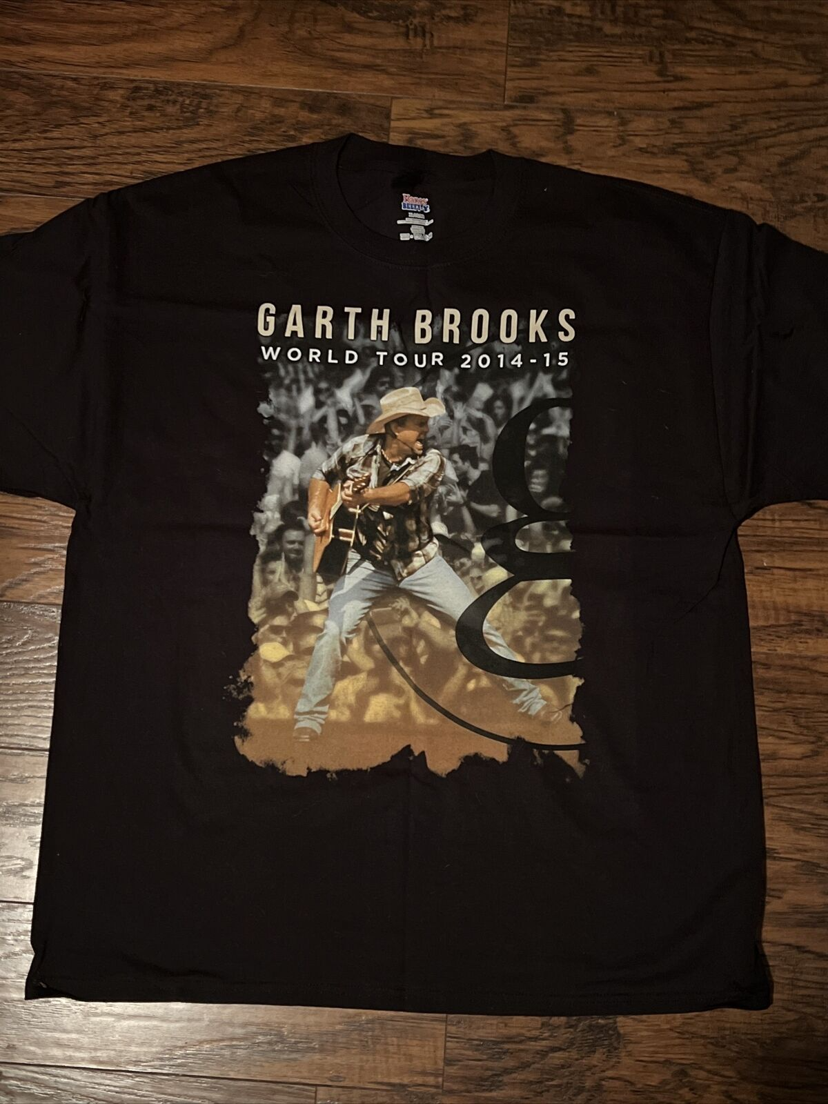 Garth Brooks T Shirt Black