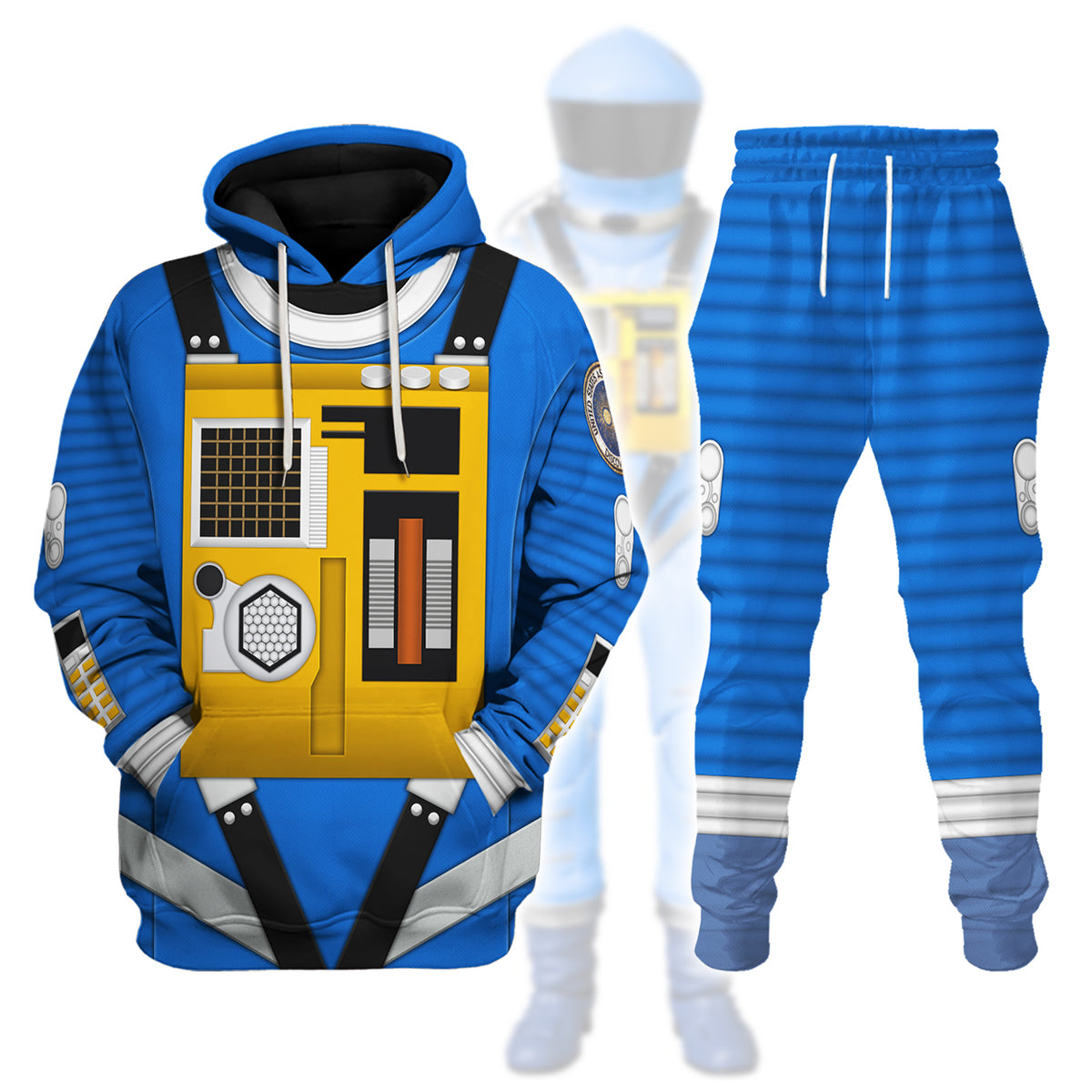 Gearhomie 2001 Space Odyssey Iconic Costume Blue track suit 