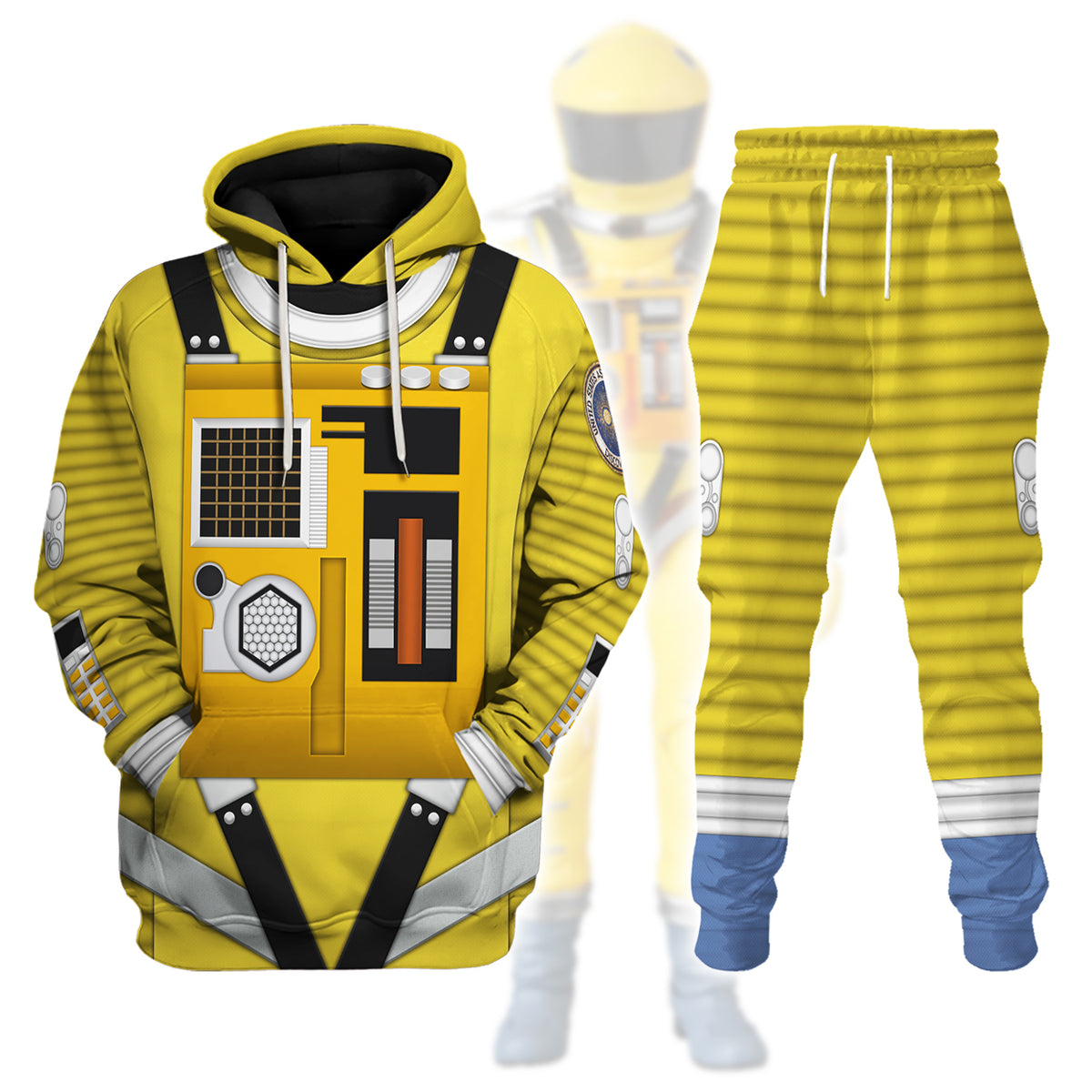 Gearhomie 2001 Space Odyssey Iconic Costume Yellow track suit 