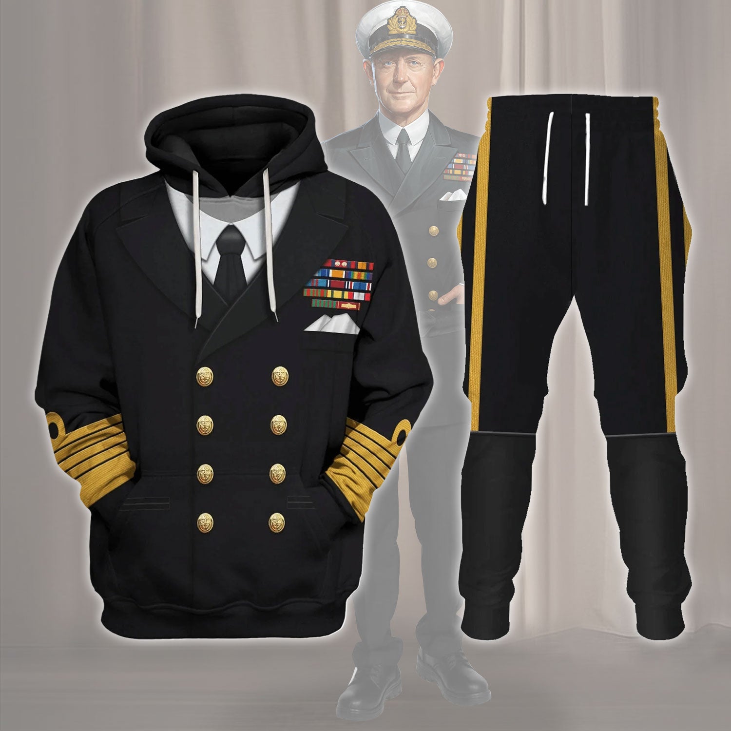 Gearhomie Admiral Chester W. Nimitz Uniform track suit 
