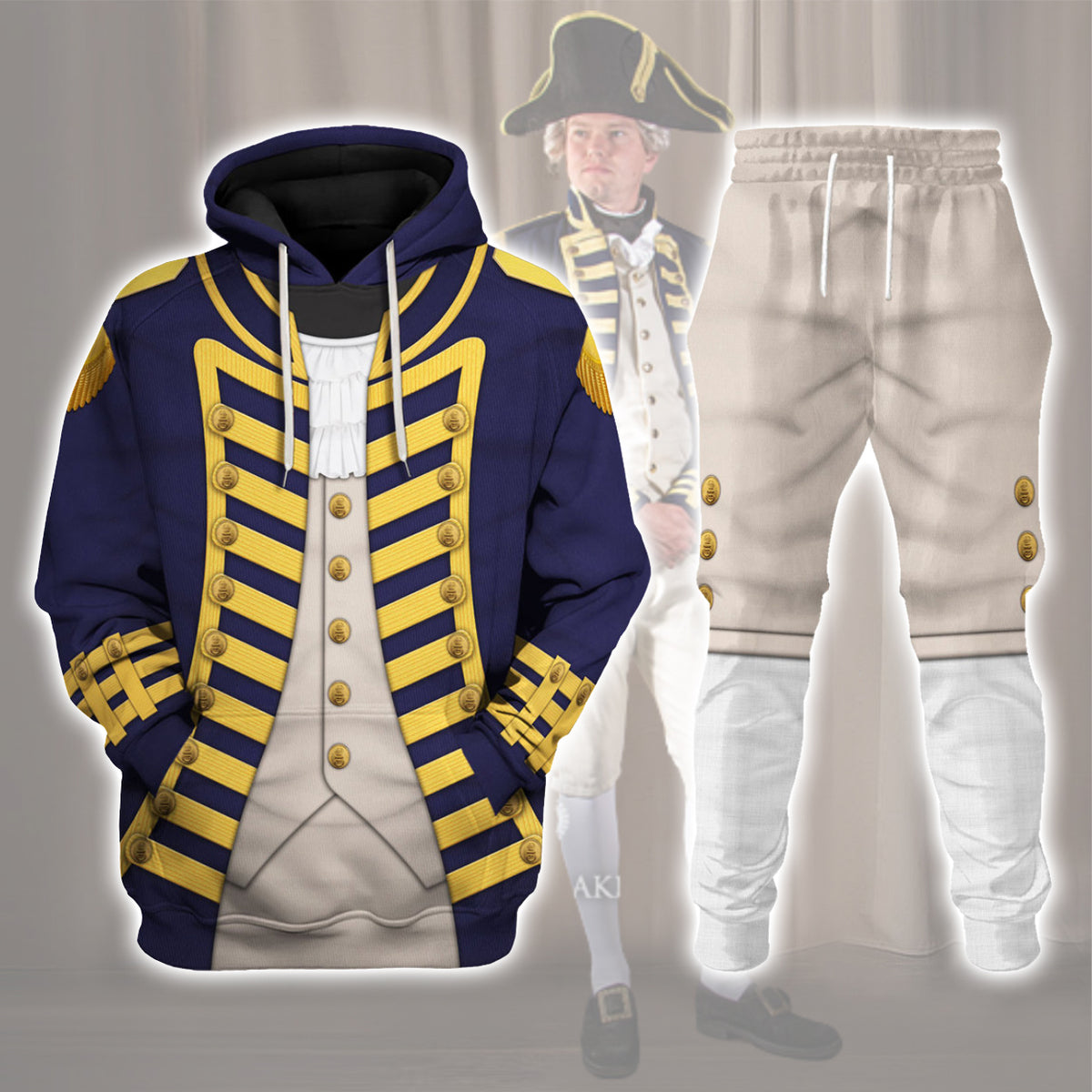 Gearhomie Admiral Collingwood Uniform All Over Print Track suit 