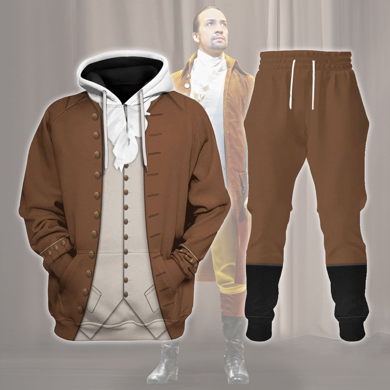 Gearhomie Alexander Hamilton Costume Track suit 