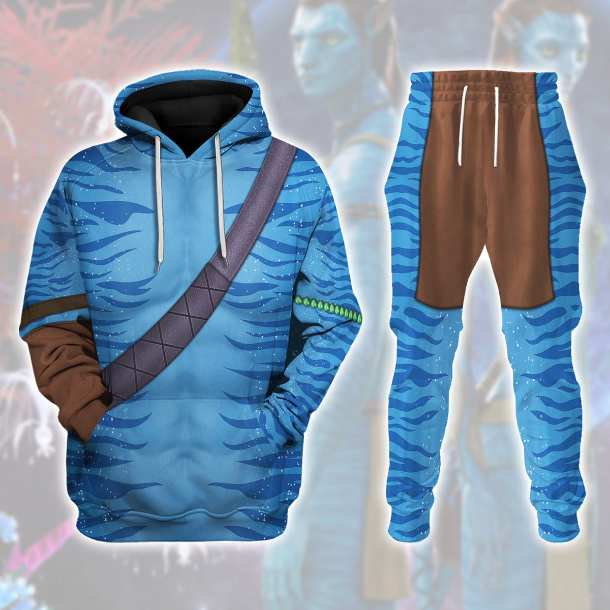 Gearhomie Avatar Jake Cosplay Costume track suit 