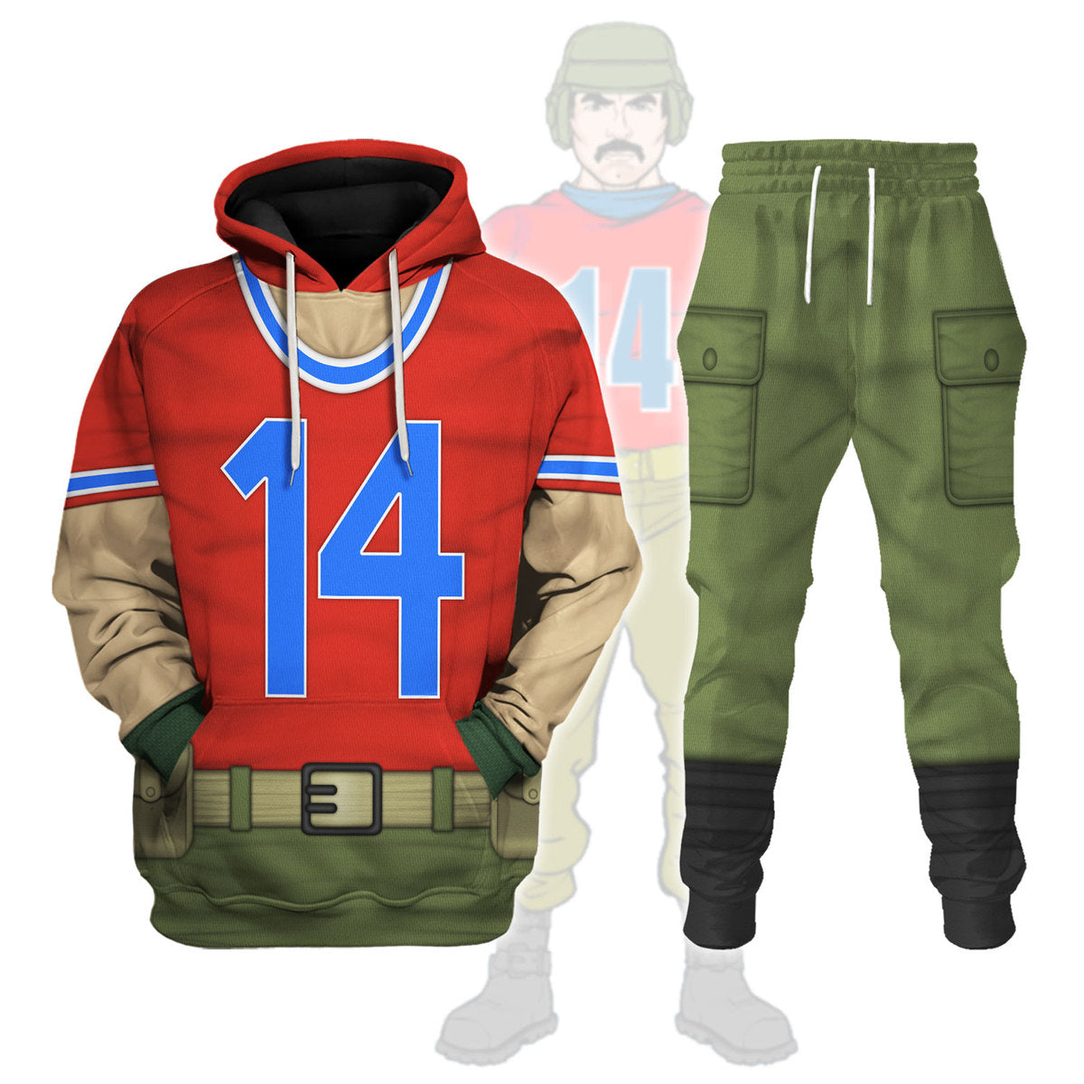 Gearhomie Bazooka Costumes track suit 