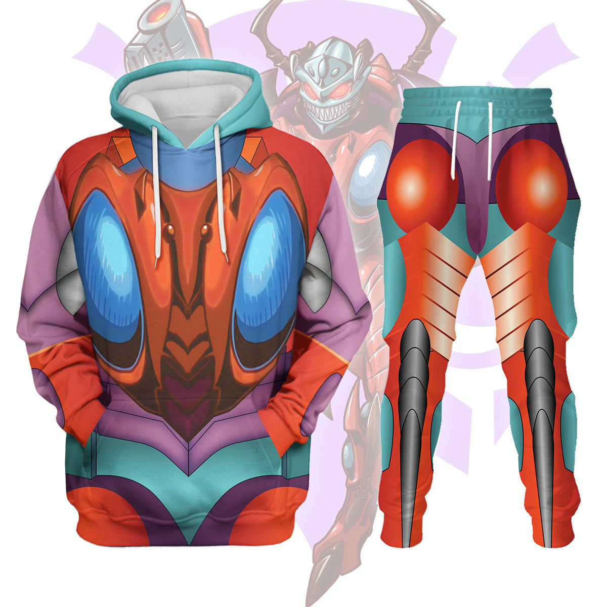 Gearhomie Beast Wars Inferno Costume Cosplay track suit 