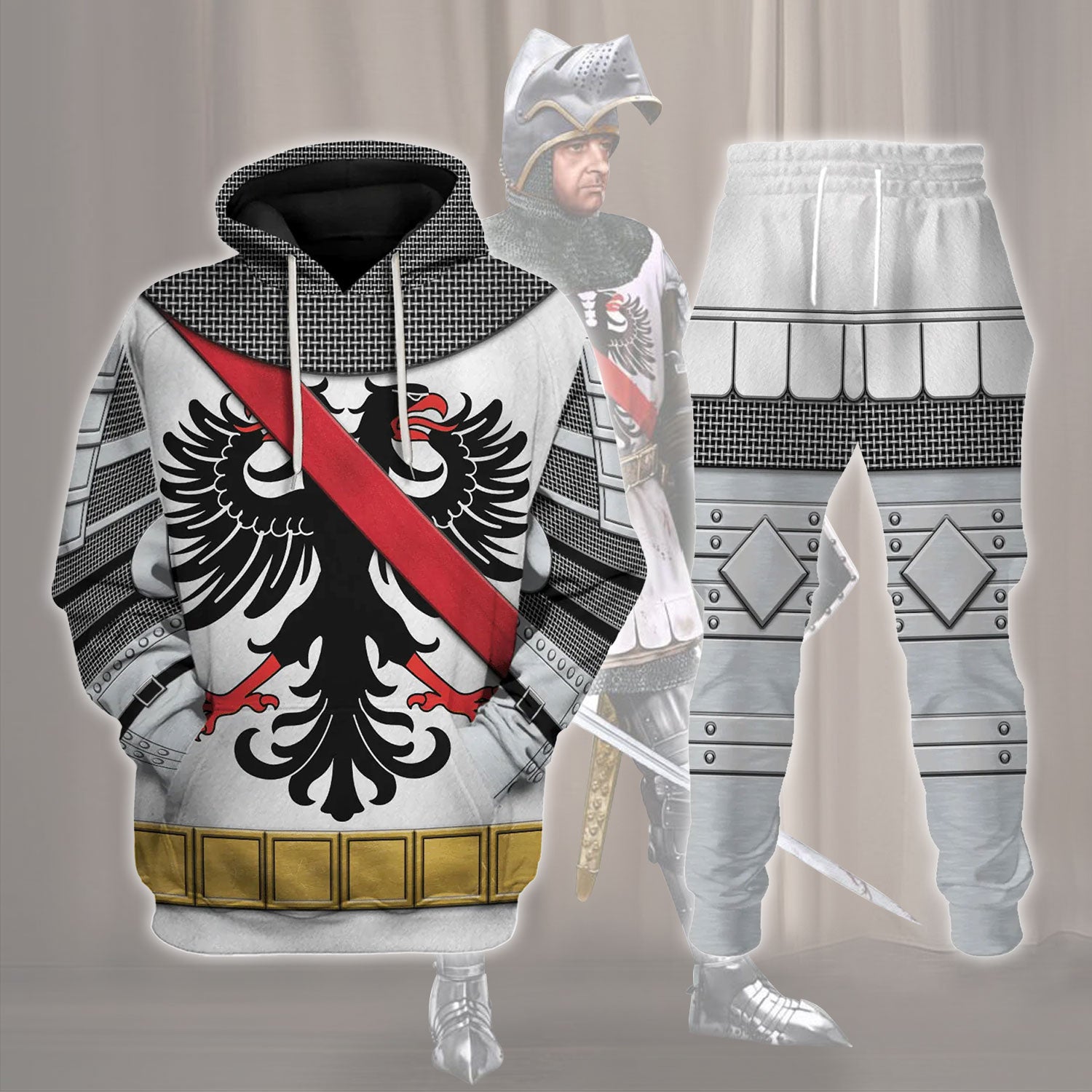 Gearhomie Bertrand du Guesclin The Eagle of Brittany Costume track suit 