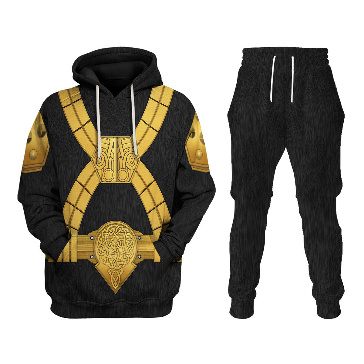 Gearhomie Black Krrsantan Costume track suit 