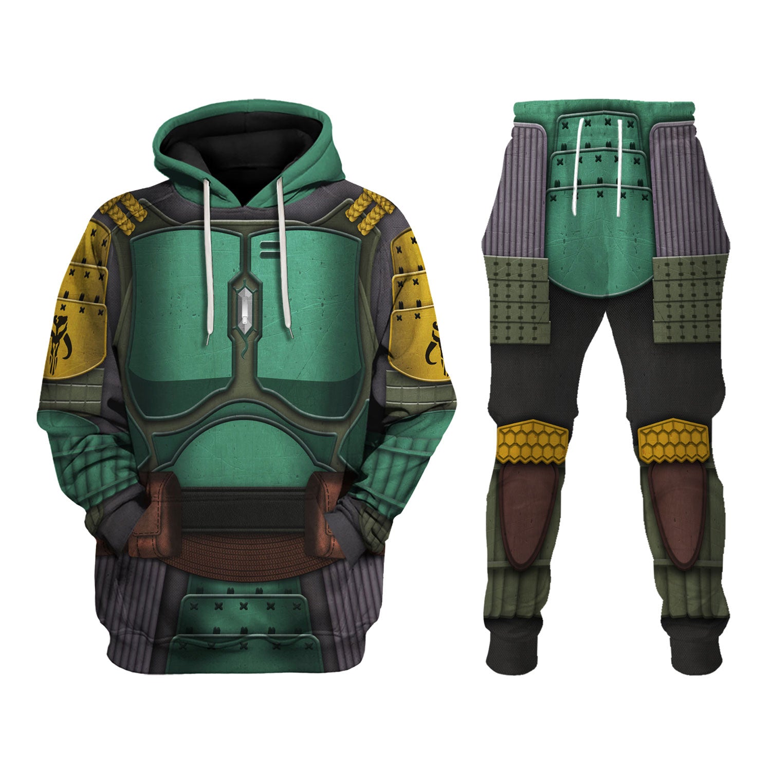 Gearhomie Boba Fet Samurai Costume track suit 