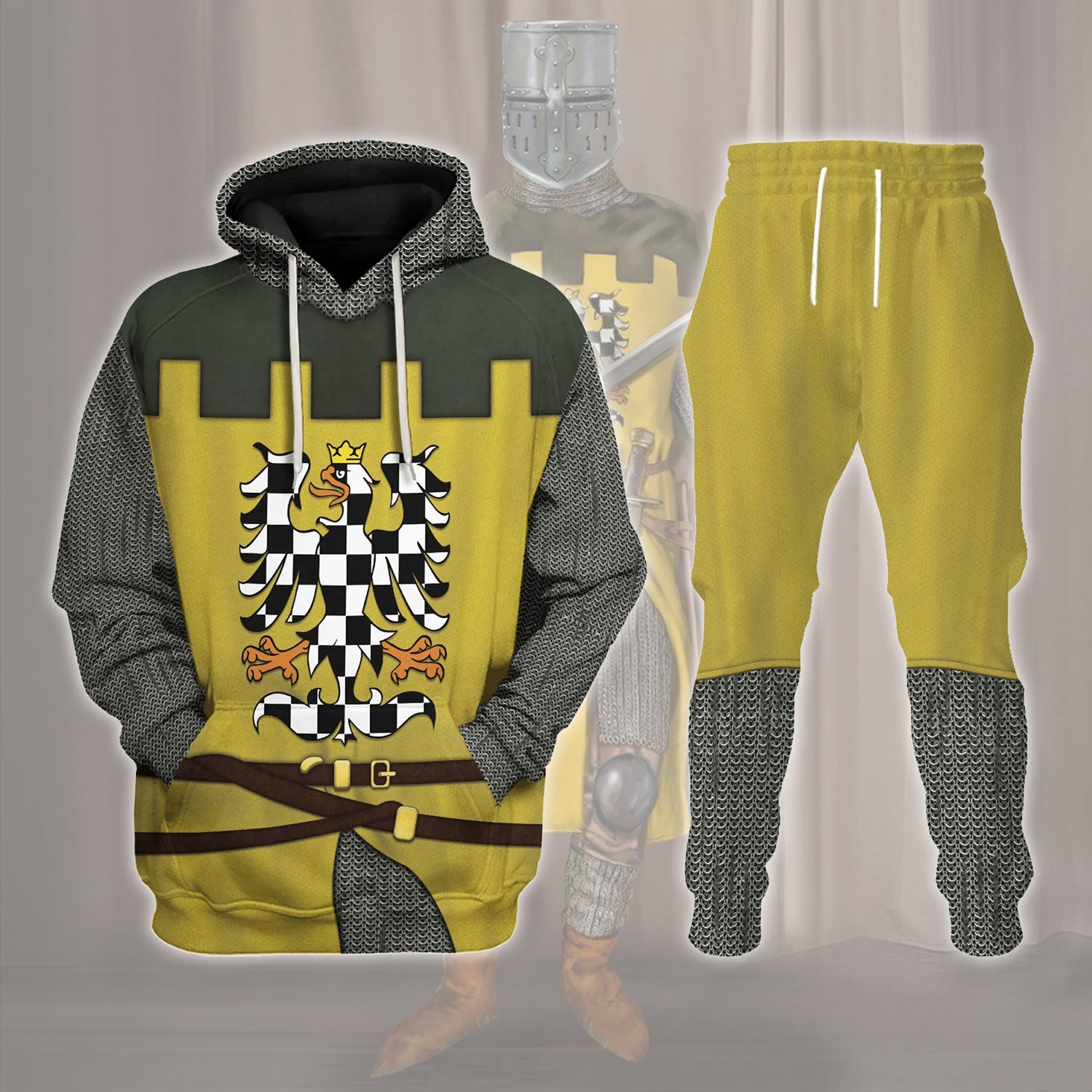 Gearhomie Bohemian Knight Costume track suit 