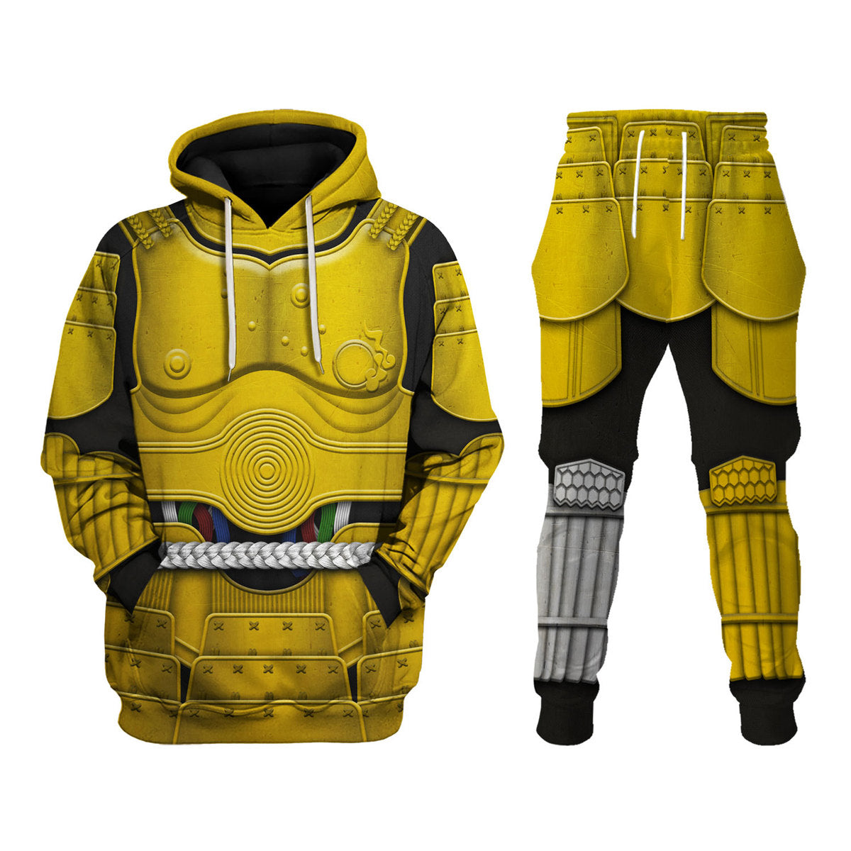 Gearhomie C-3PO Samurai Costume track suit 