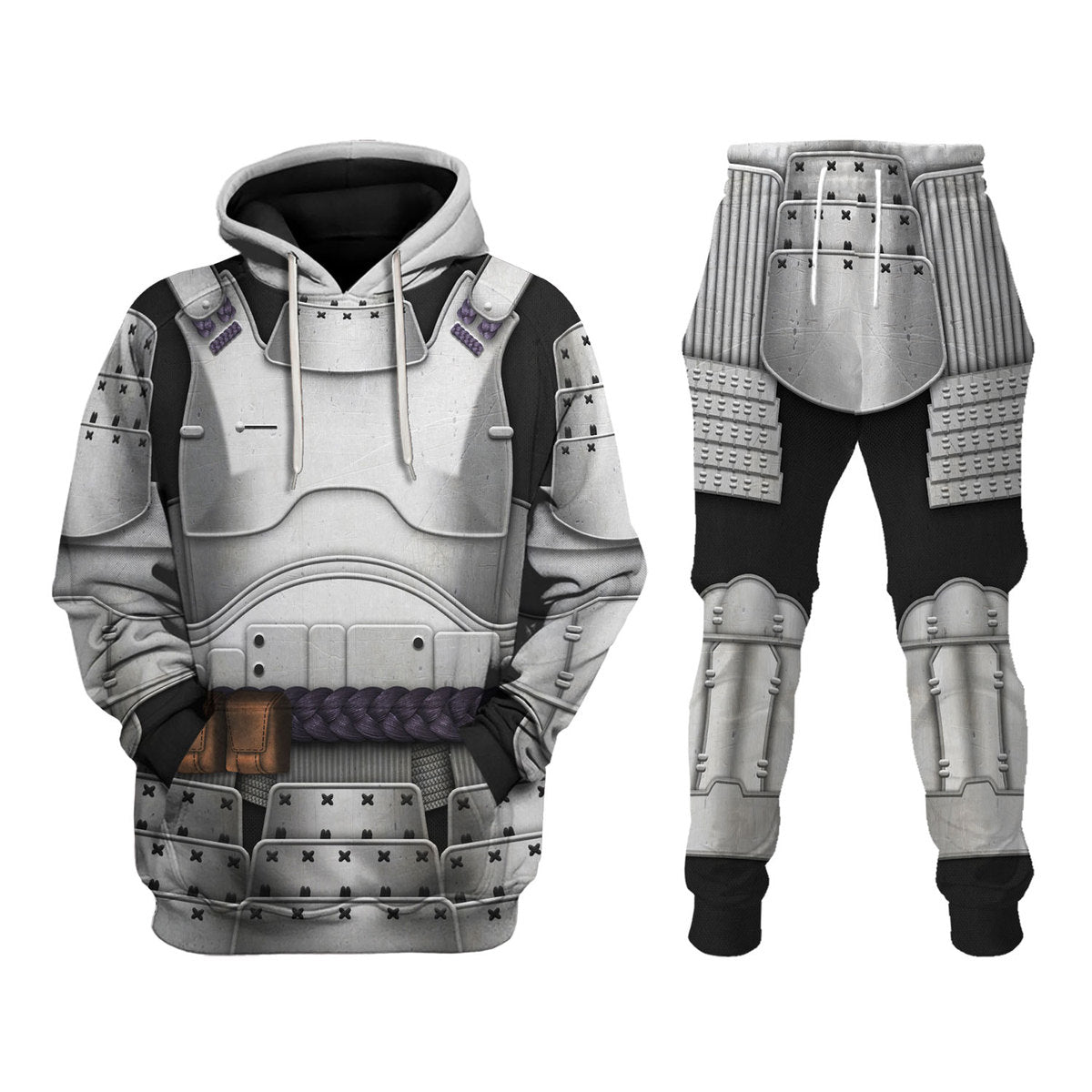 Gearhomie Captain Phasma Samurai Costume track suit 