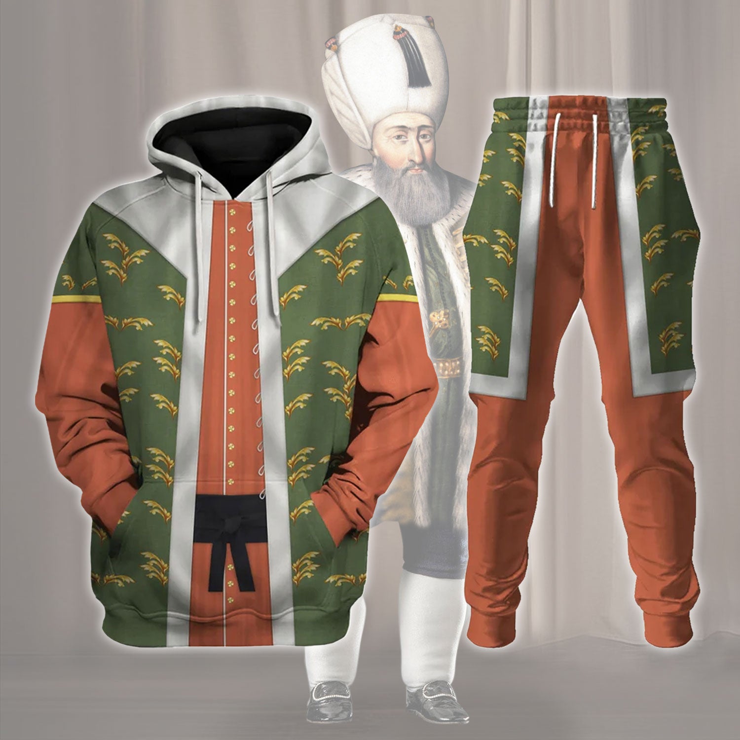 Gearhomie Celebi Mehmed Ottoman Empire Costume track suit 