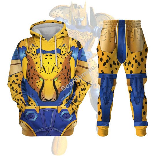 Gearhomie Cheetor Costume Cosplay track suit 