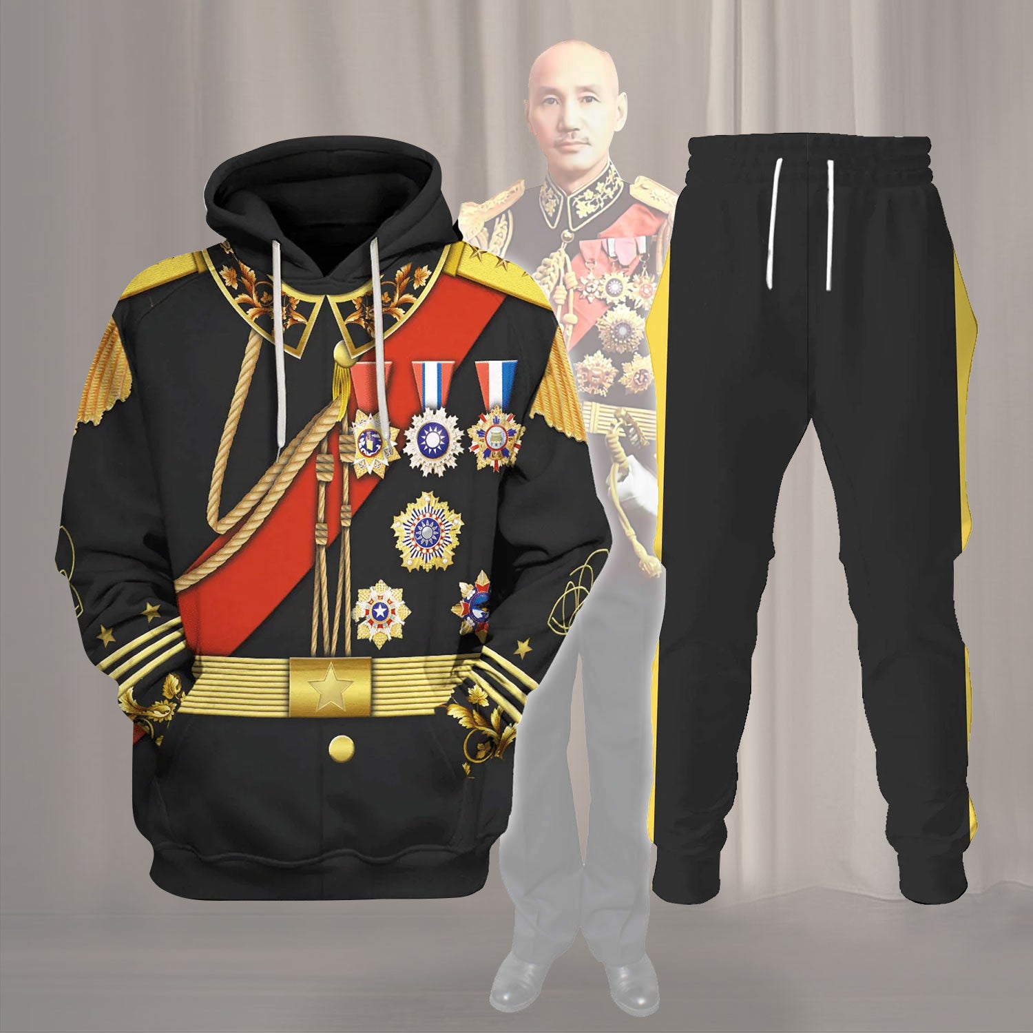 Gearhomie Chiang Kaishek Costume track suit 