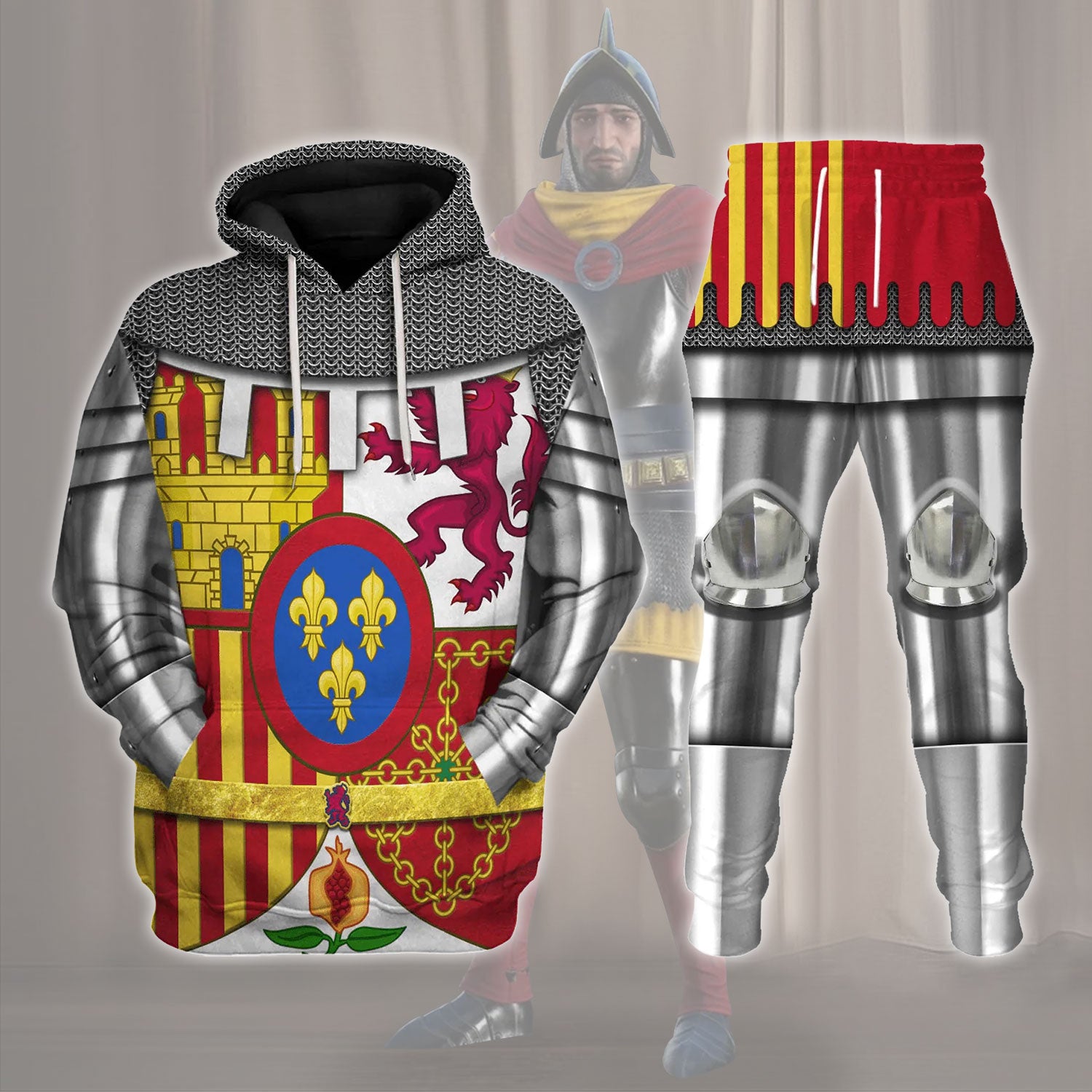 Gearhomie Coat Of Arms Of Spain Costume track suit 