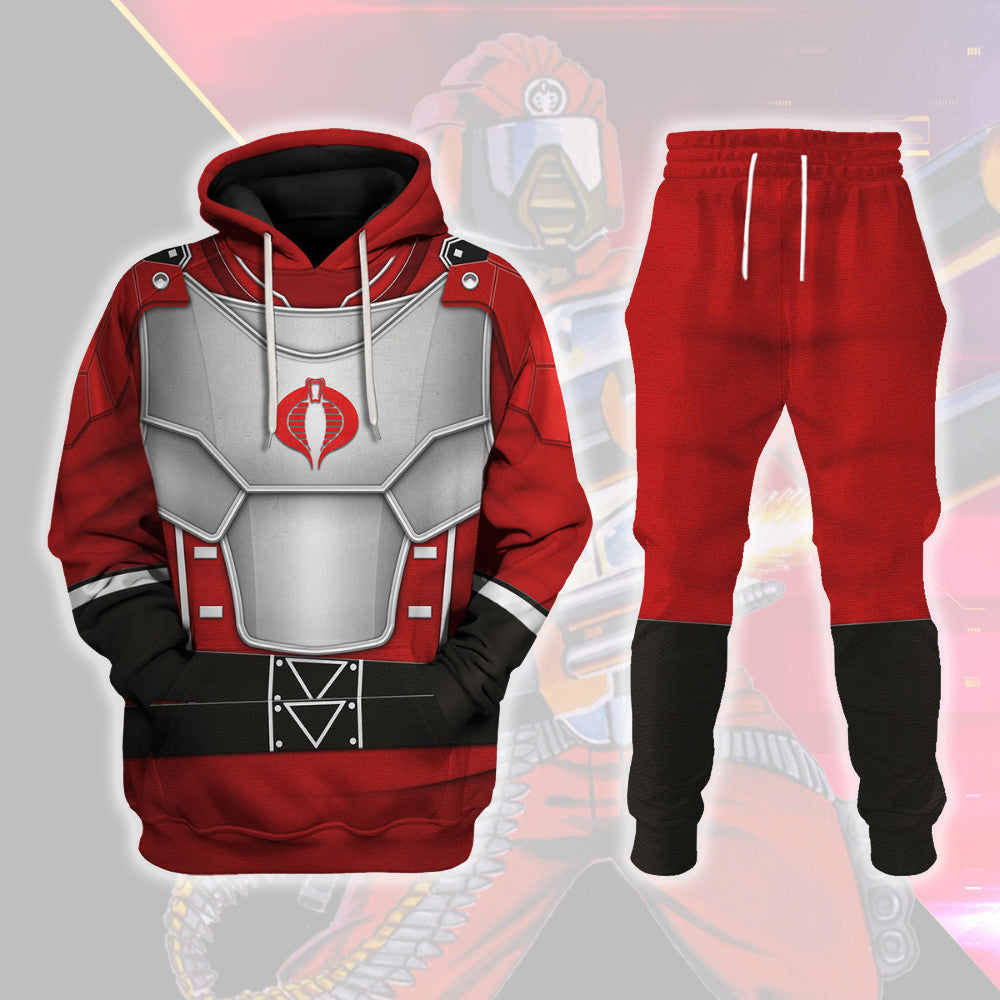 Gearhomie Crimson Guard Costumes track suit 