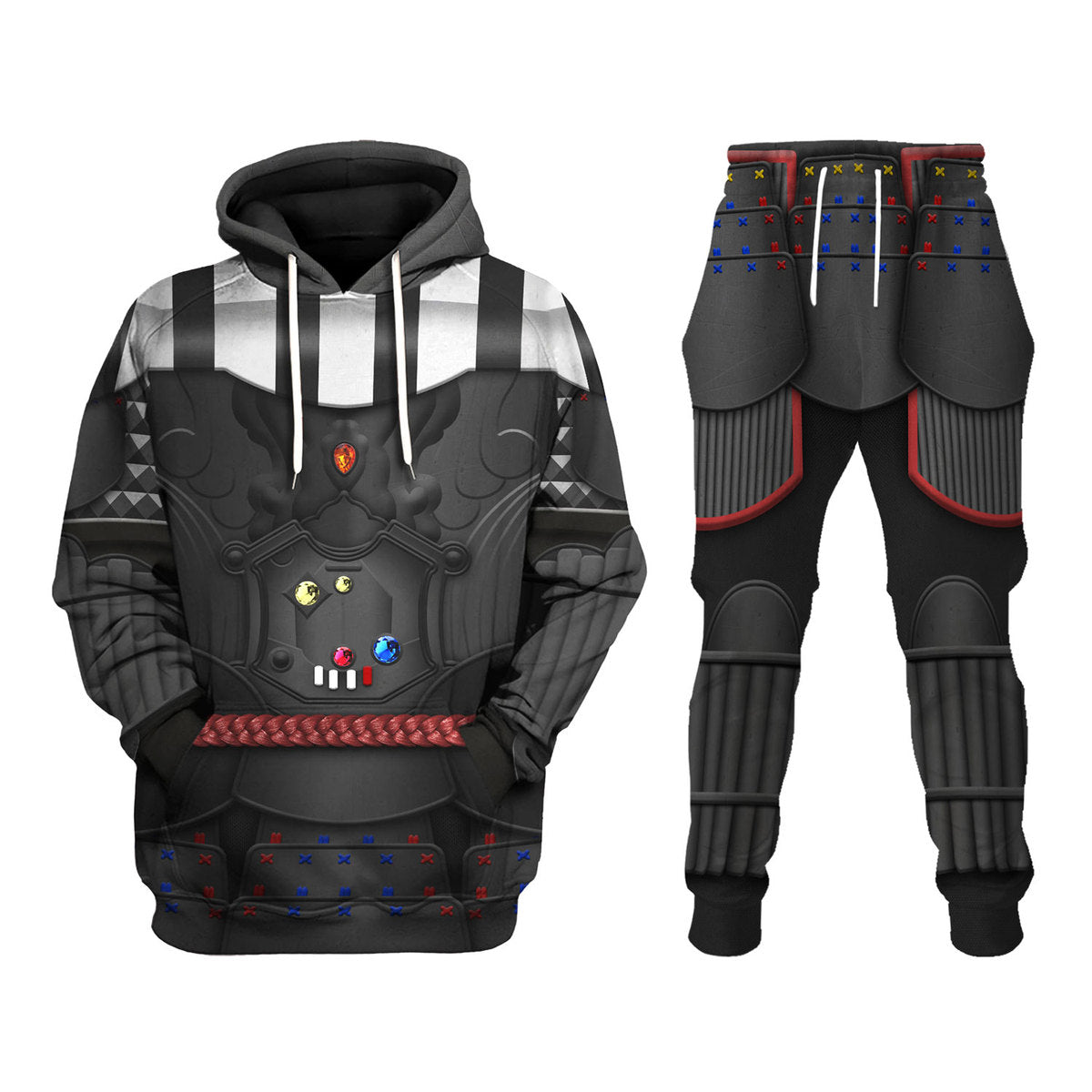 Gearhomie Darth Vader Samurai Costume track suit 