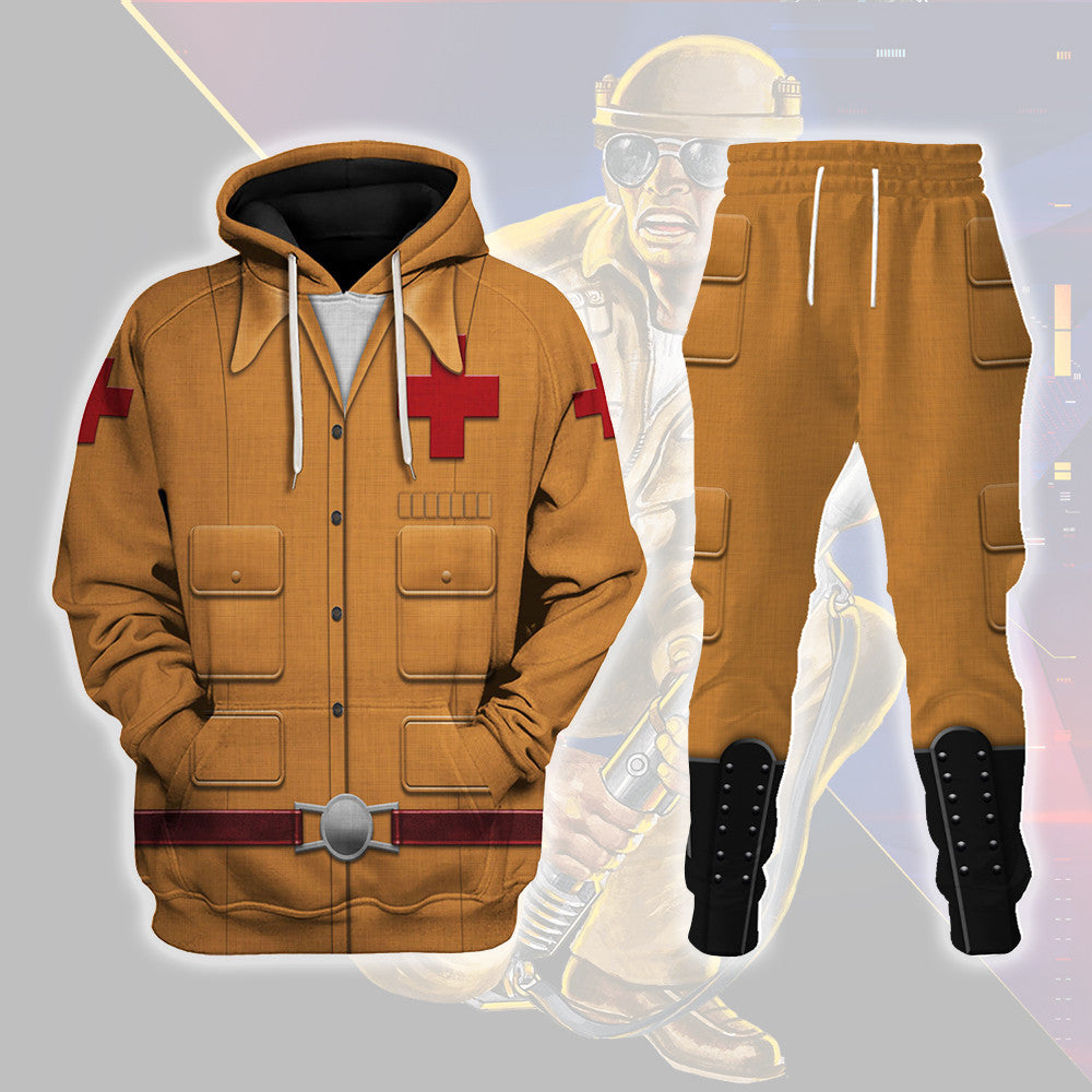 Gearhomie Doc Costumes track suit 