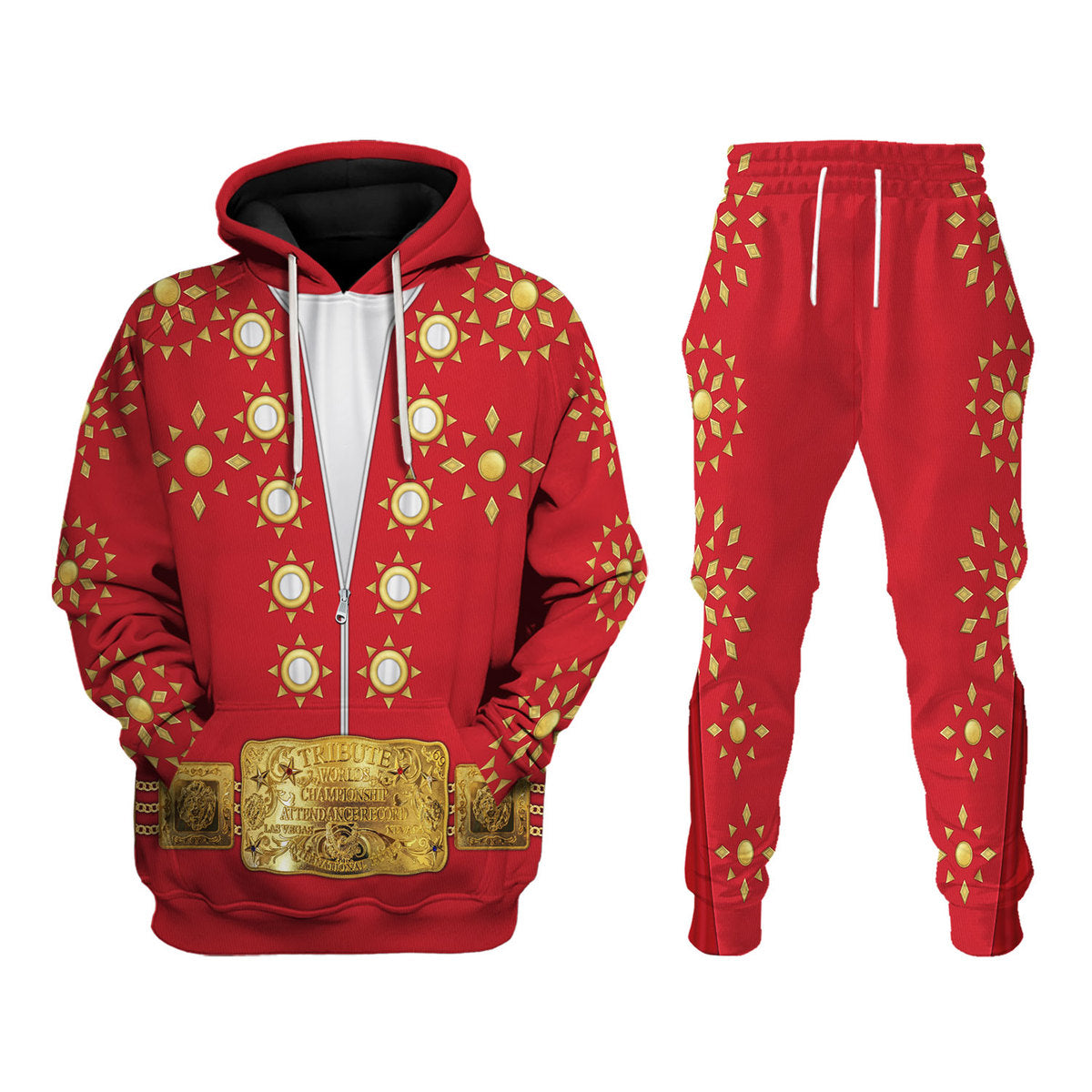 Gearhomie Elvis Burning Love Costume track suit 