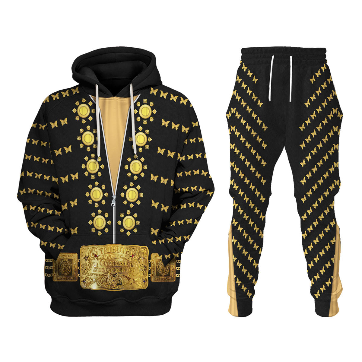 Gearhomie Elvis Butterfly Costume track suit 