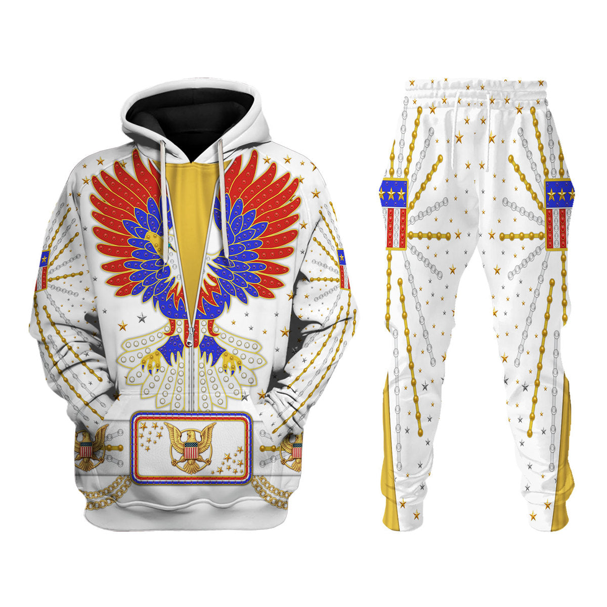 Gearhomie Elvis New Generation Eagle Costume track suit 