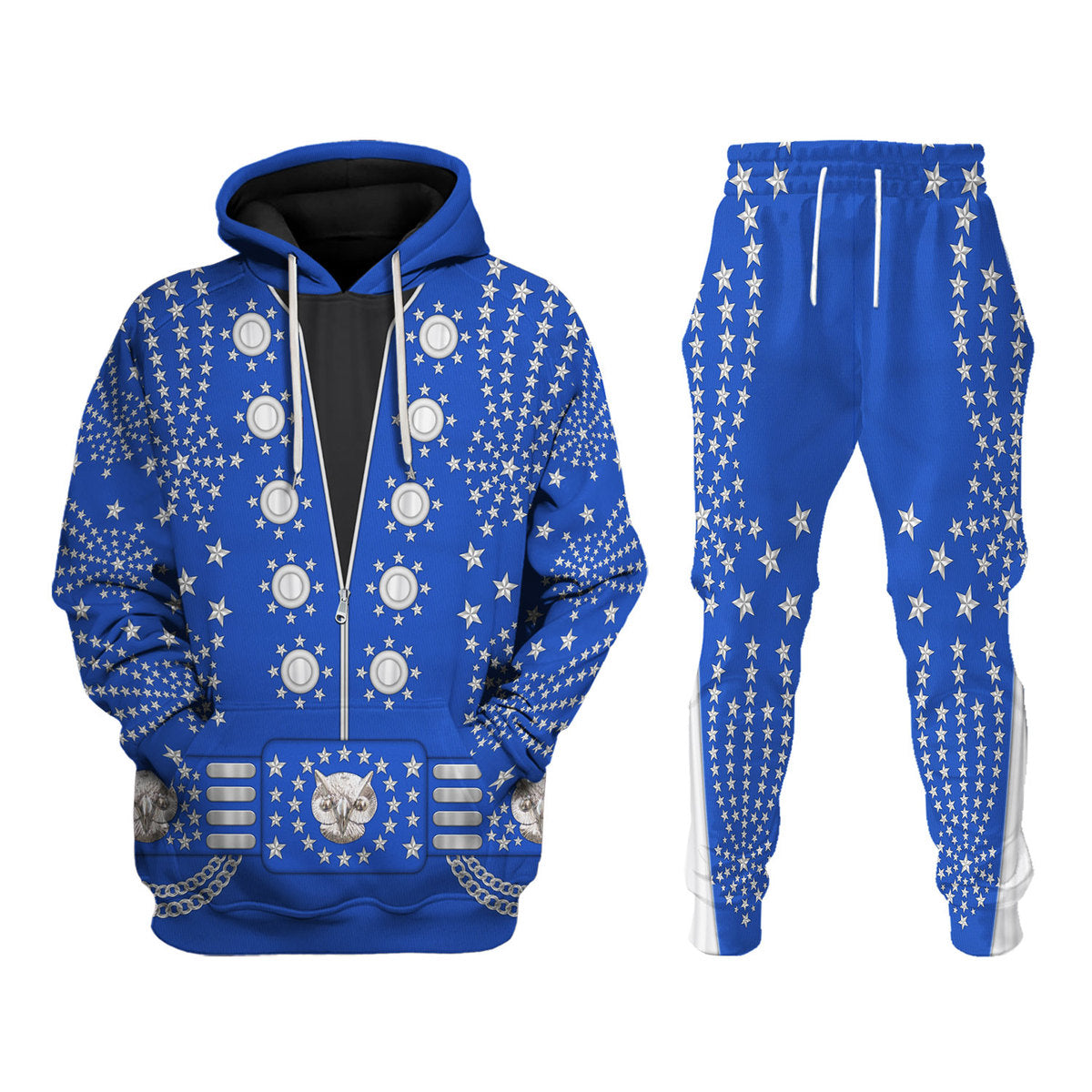 Gearhomie Elvis Owl Costume track suit 