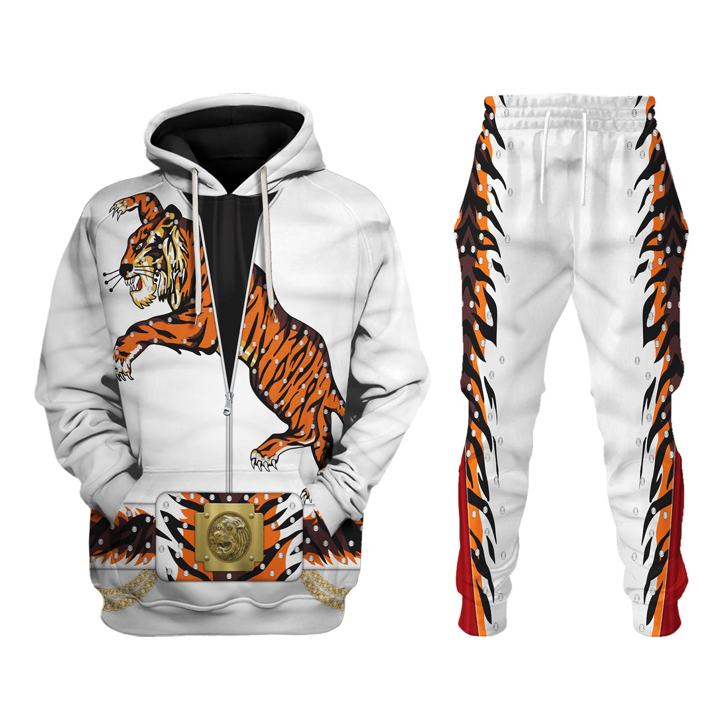 Gearhomie Elvis Presley Tiger Costume track suit 