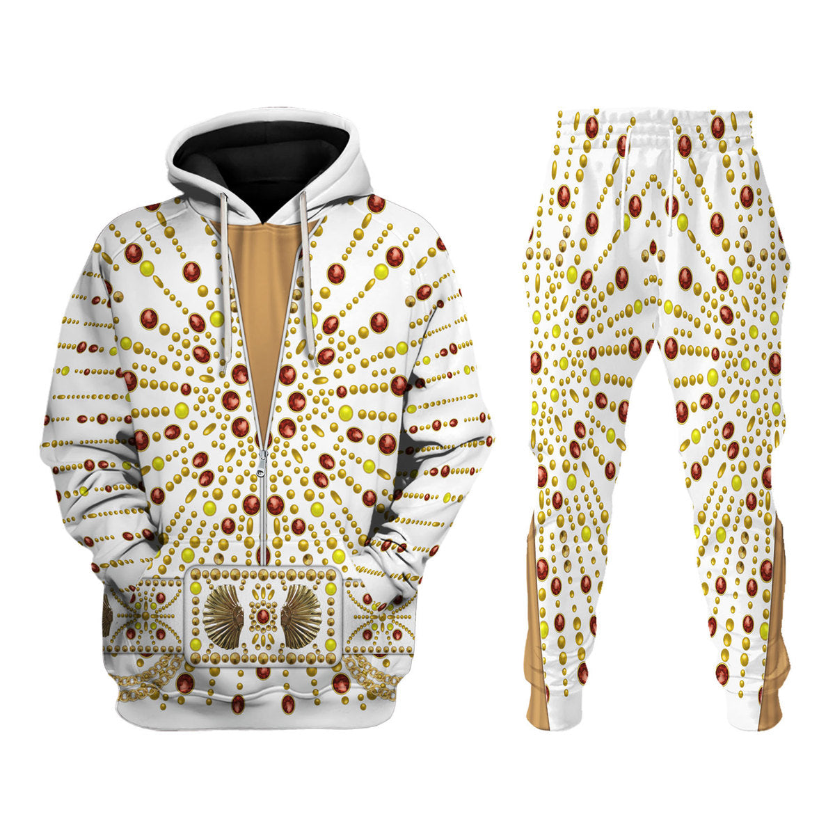 Gearhomie Elvis Sunburst Costume track suit