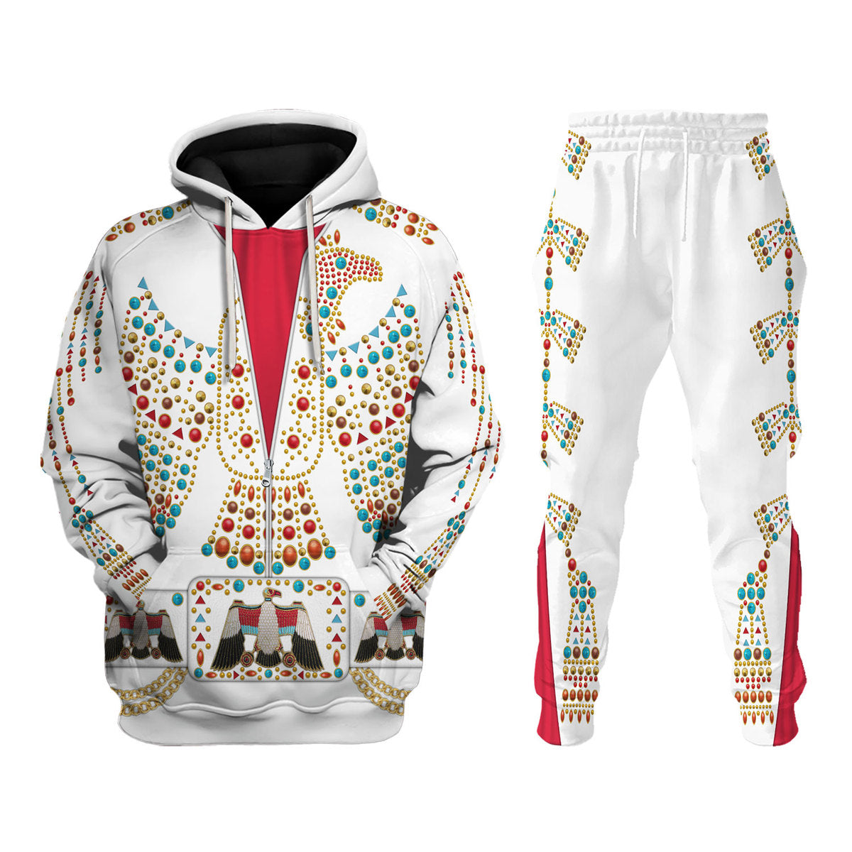 Gearhomie Elvis Thunderbird Costume track suit