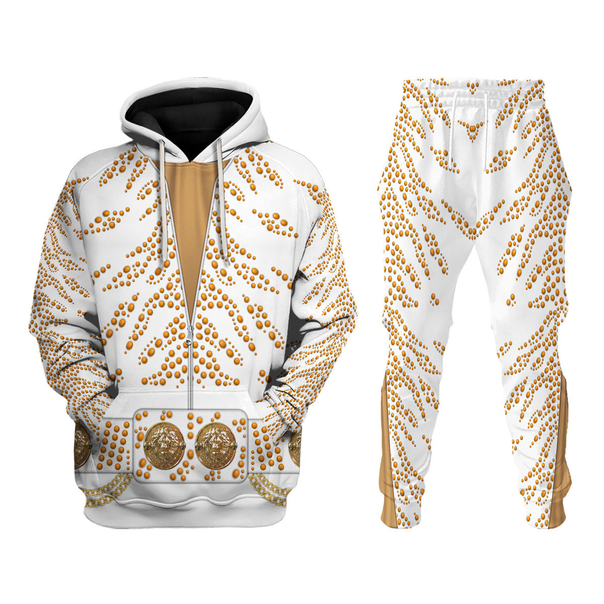 Gearhomie Elvis Topaz Stone Costume track suit