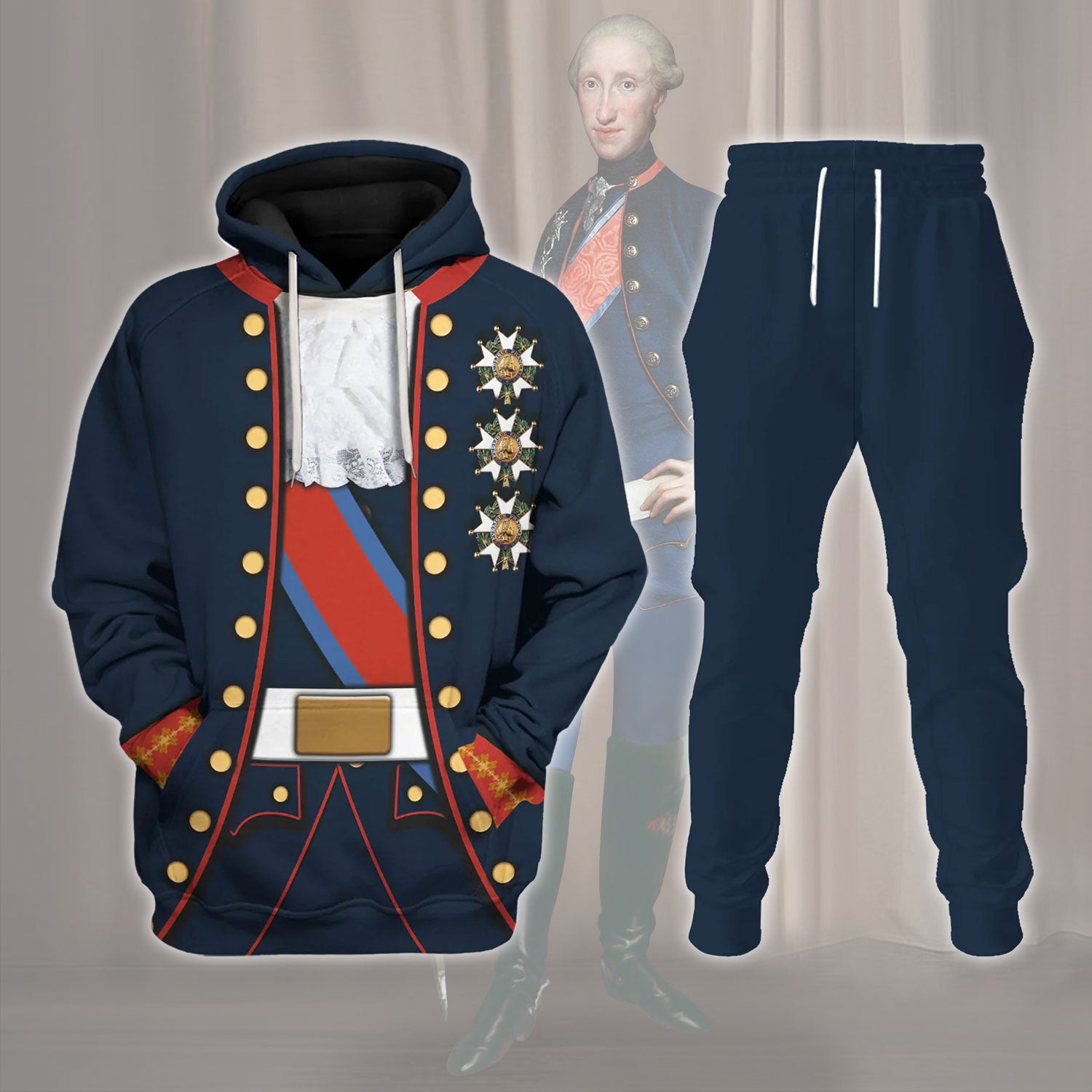 Gearhomie Ferdinand I Of The Two Sicilies - Uniform Costume  track suit 