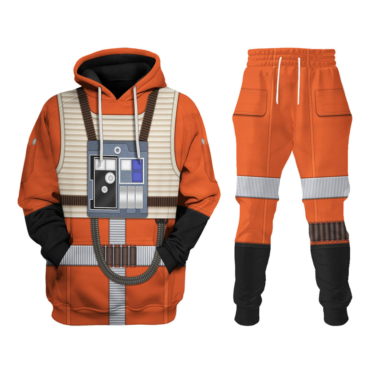 Gearhomie Flight Suit Costume track suit 