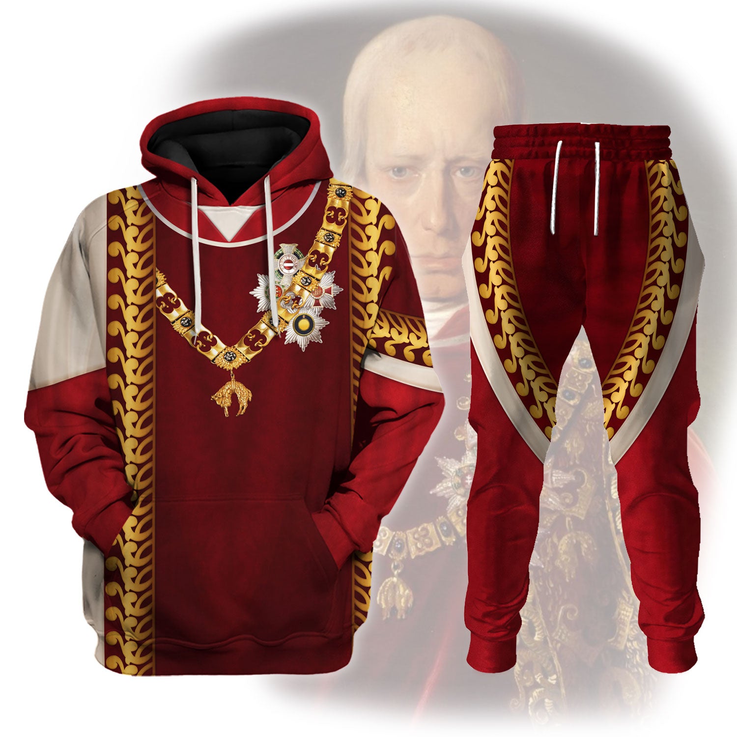 Gearhomie Francis II, Holy Roman Emperor track suit 