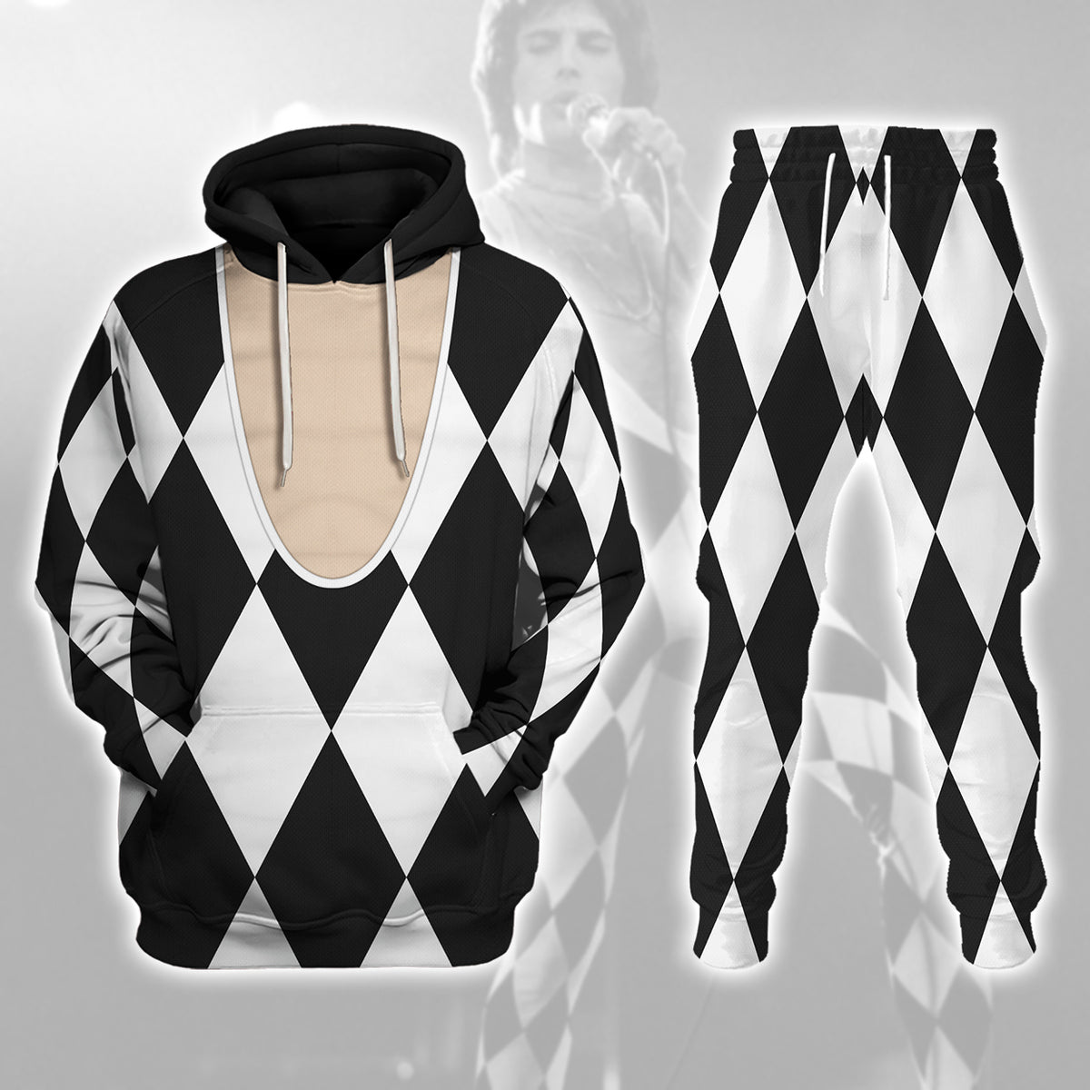 Gearhomie Freddie Mercury ver 2 Costume track suit 