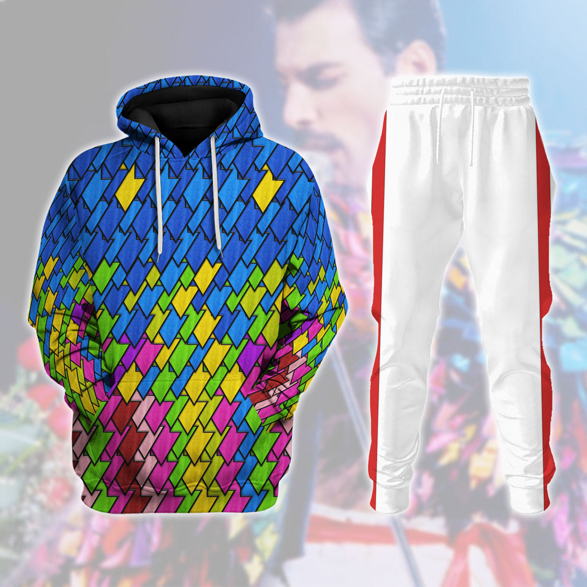 Gearhomie Freddie Outfit Costume track suit 