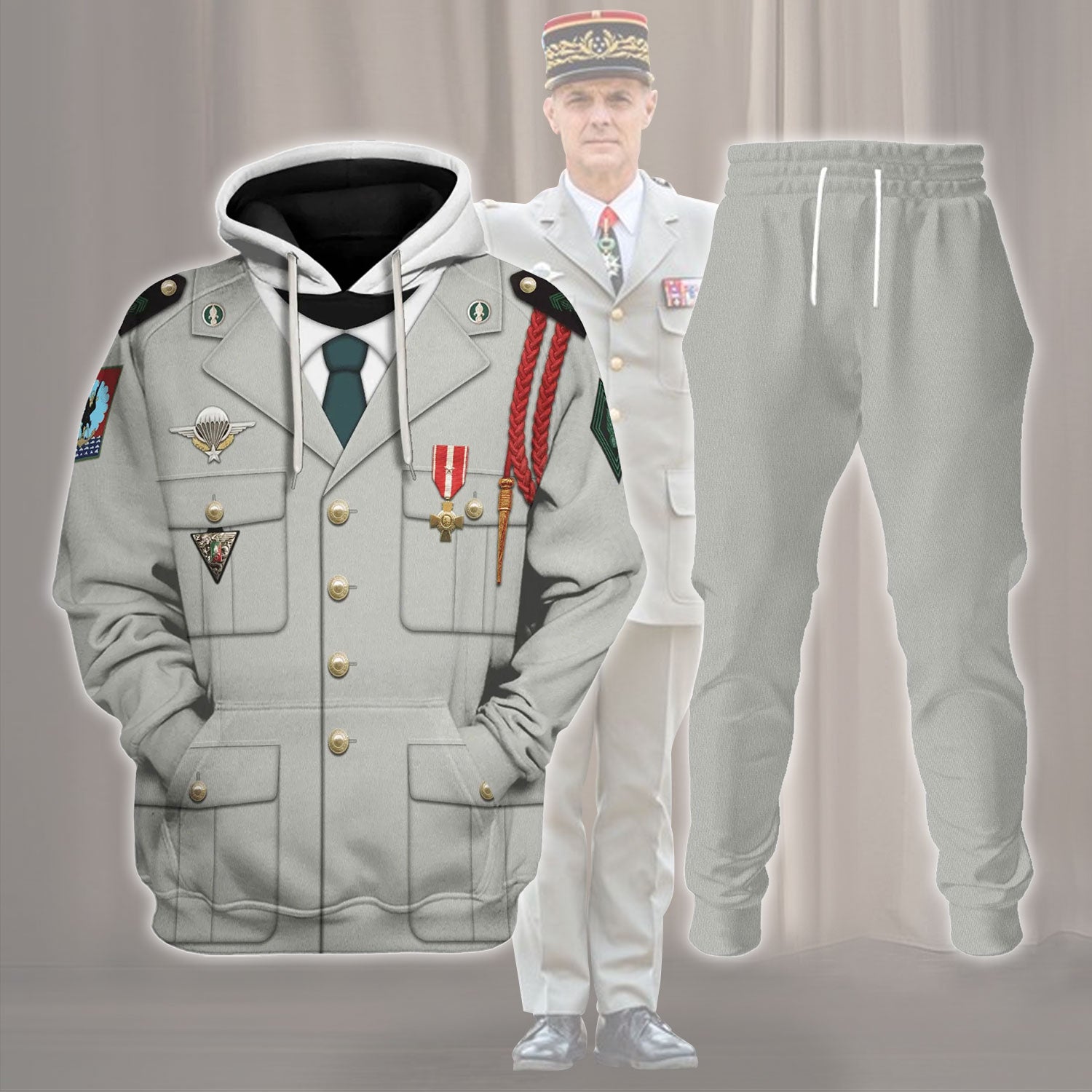 Gearhomie French Foreign Legion Costume track suit 