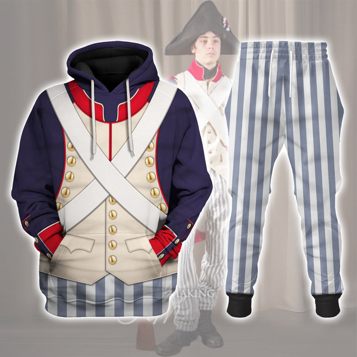 Gearhomie French Line Infantry 1796-1806 Uniform All Over Print track suit 