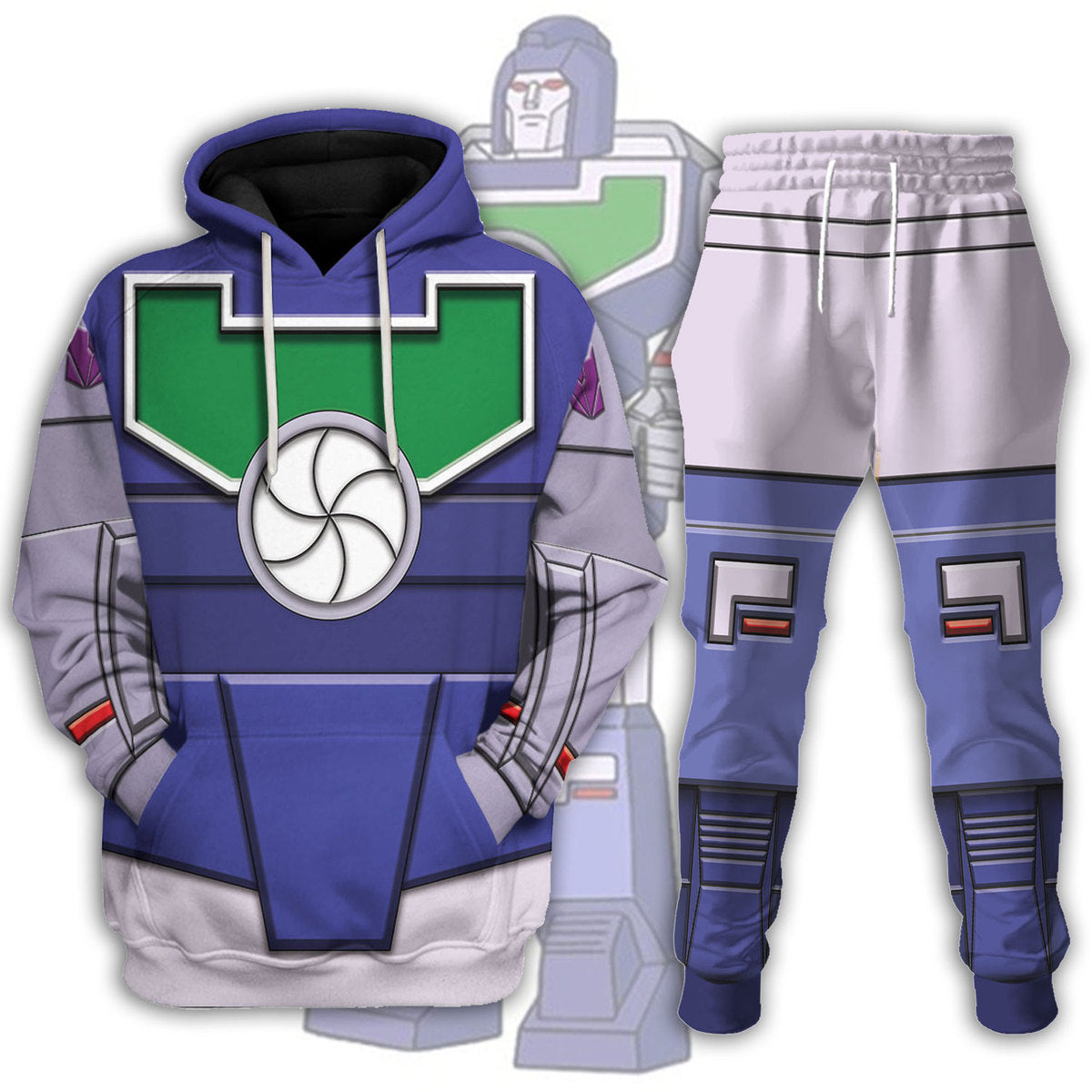 Gearhomie G1 Reflector Costume Cosplay track suit