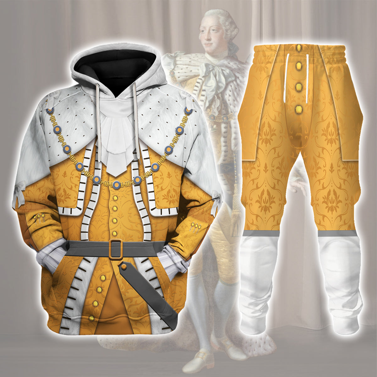 Gearhomie George III of England Costume track suit 