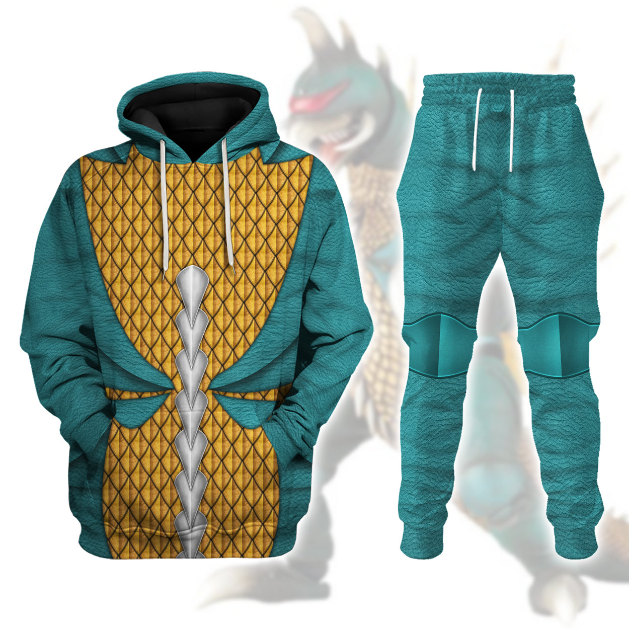 Gearhomie Gigan Godzilla Movies Costume track suit 