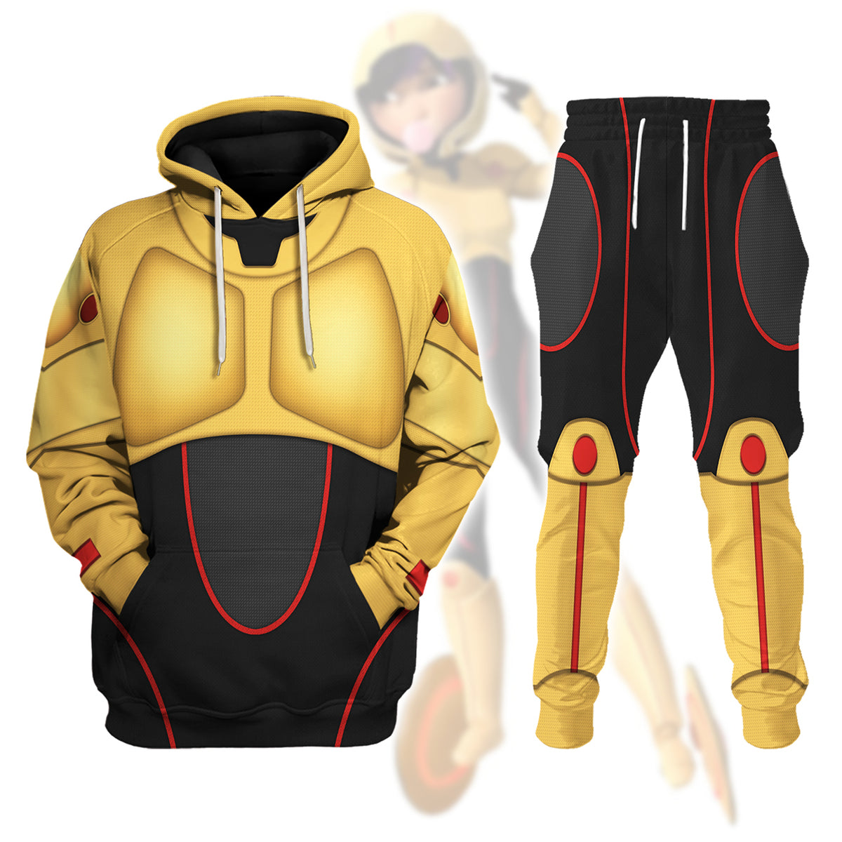 Gearhomie Go Go Tomago Lemon Super Armor Costume track suit 