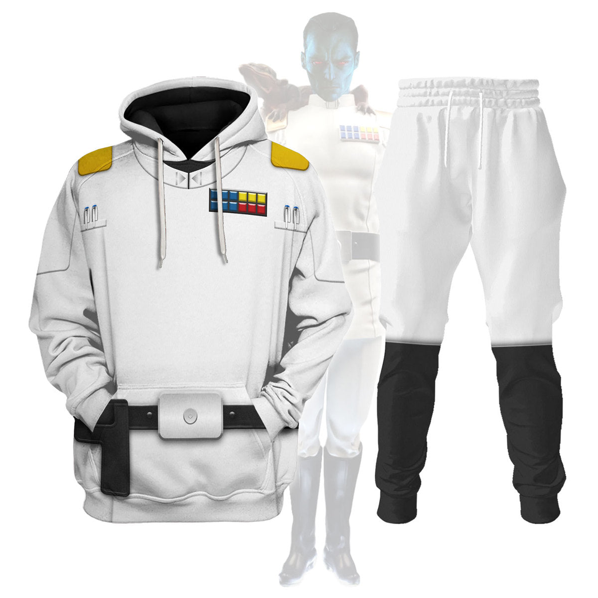 Gearhomie Grand Admiral Thrawn Costume track suit 