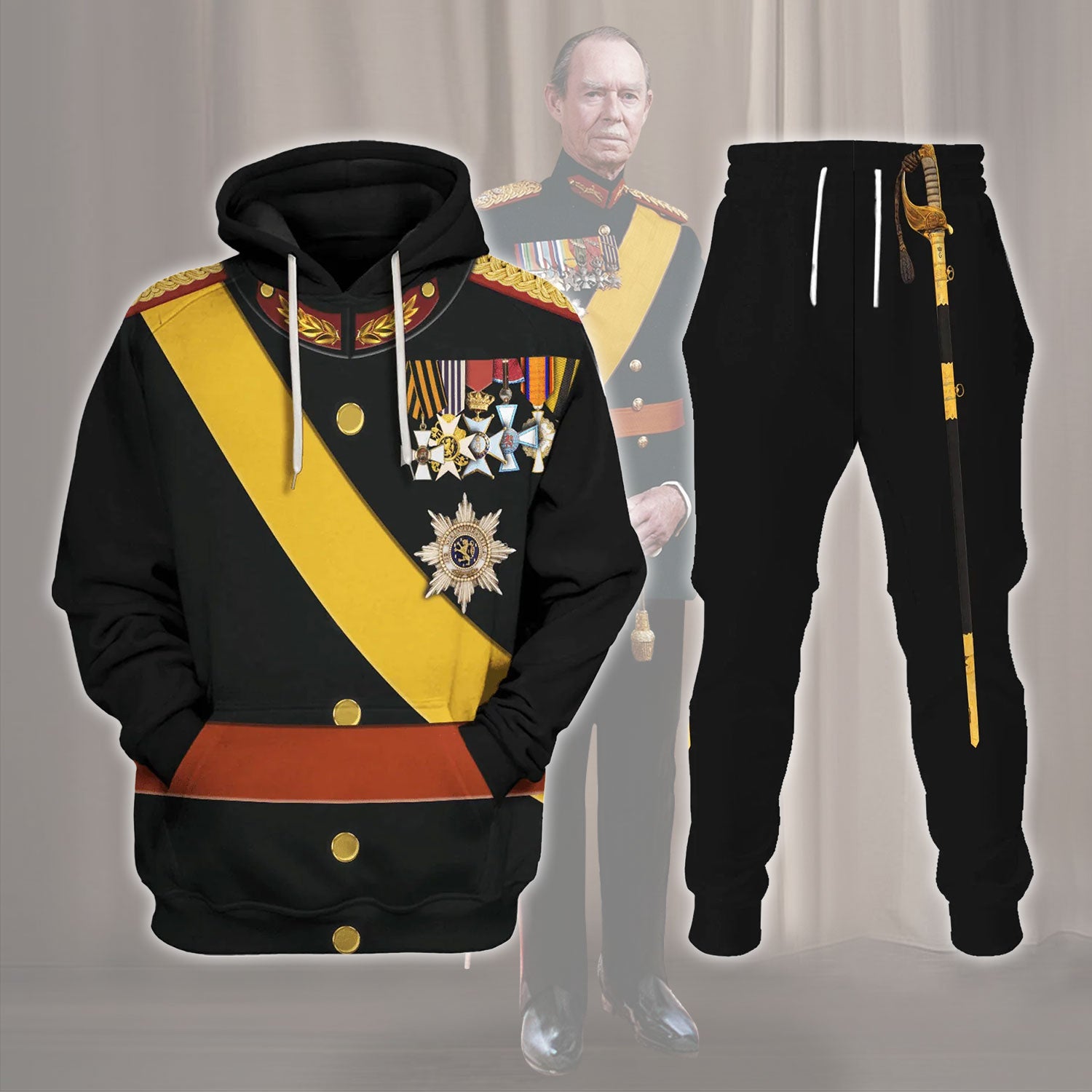 Gearhomie Grand Duke of Luxembourg Costume track suit 