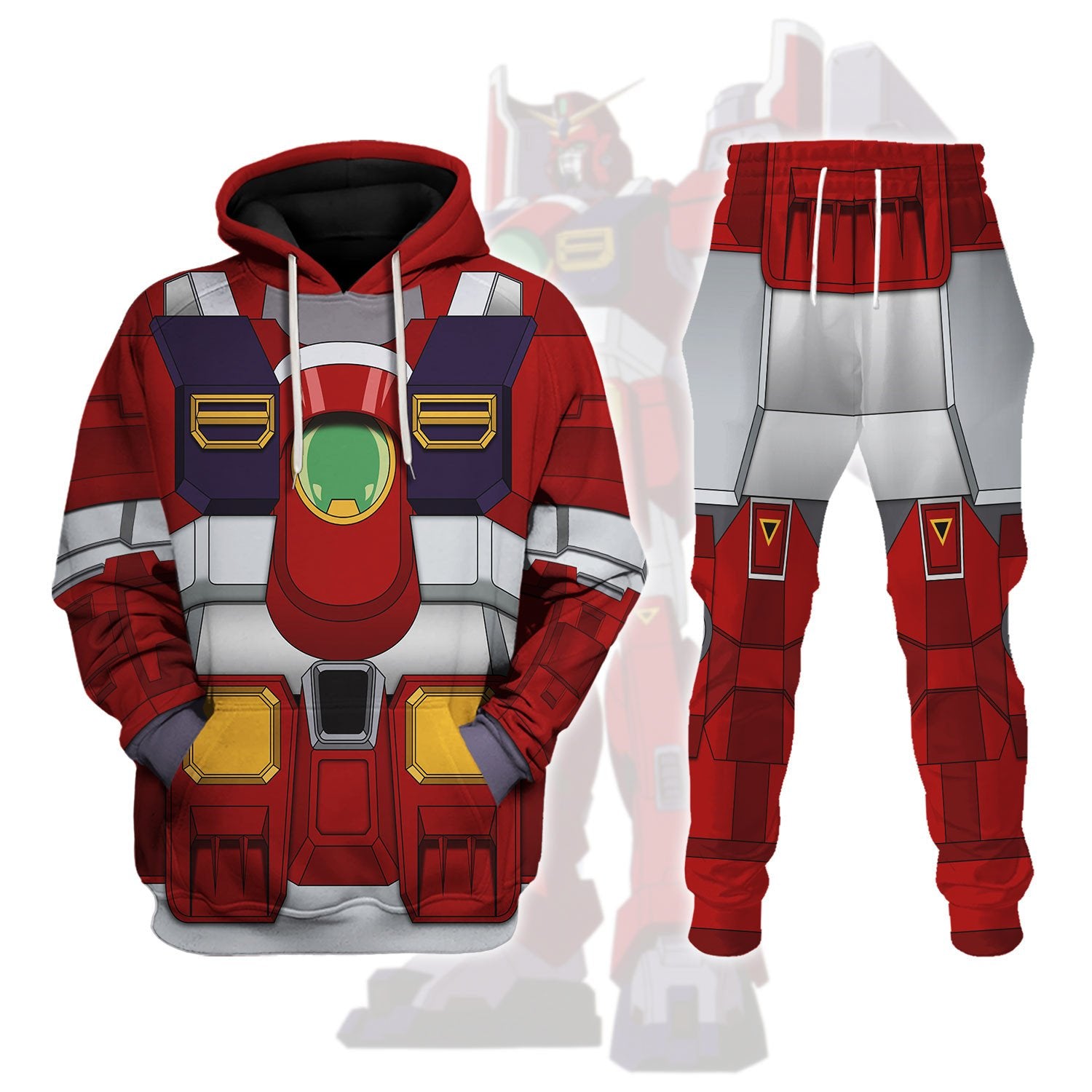 Gearhomie Gundam Leopard Destroy Costume All Over Print track suit 