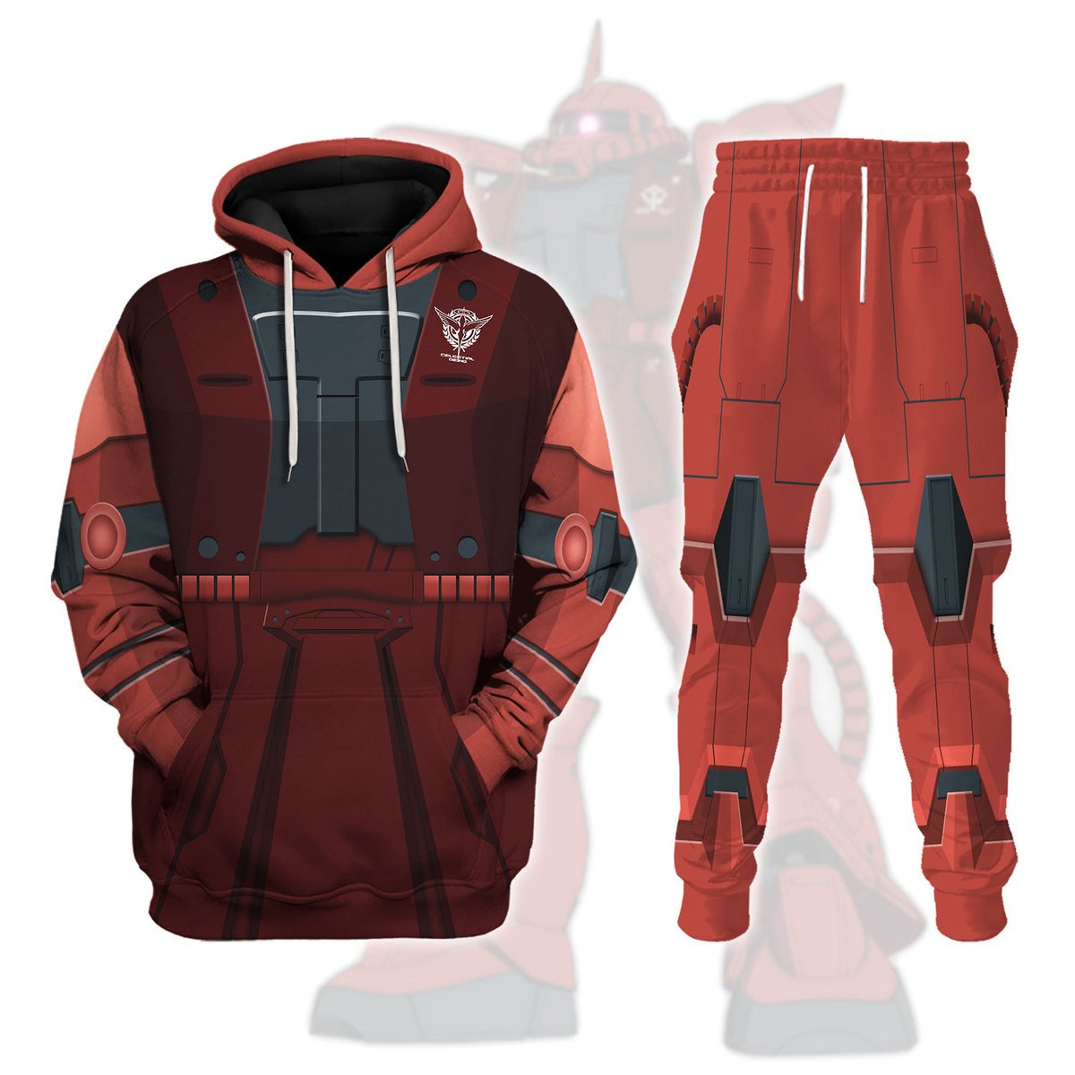 Gearhomie Gundam Robot Costume All Over Print track suit 