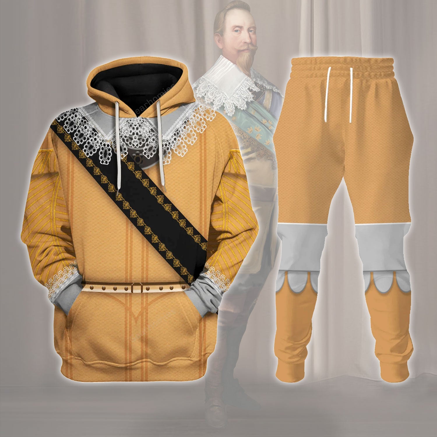 Gearhomie Gustavus Adolphus of Sweden Costume track suit 